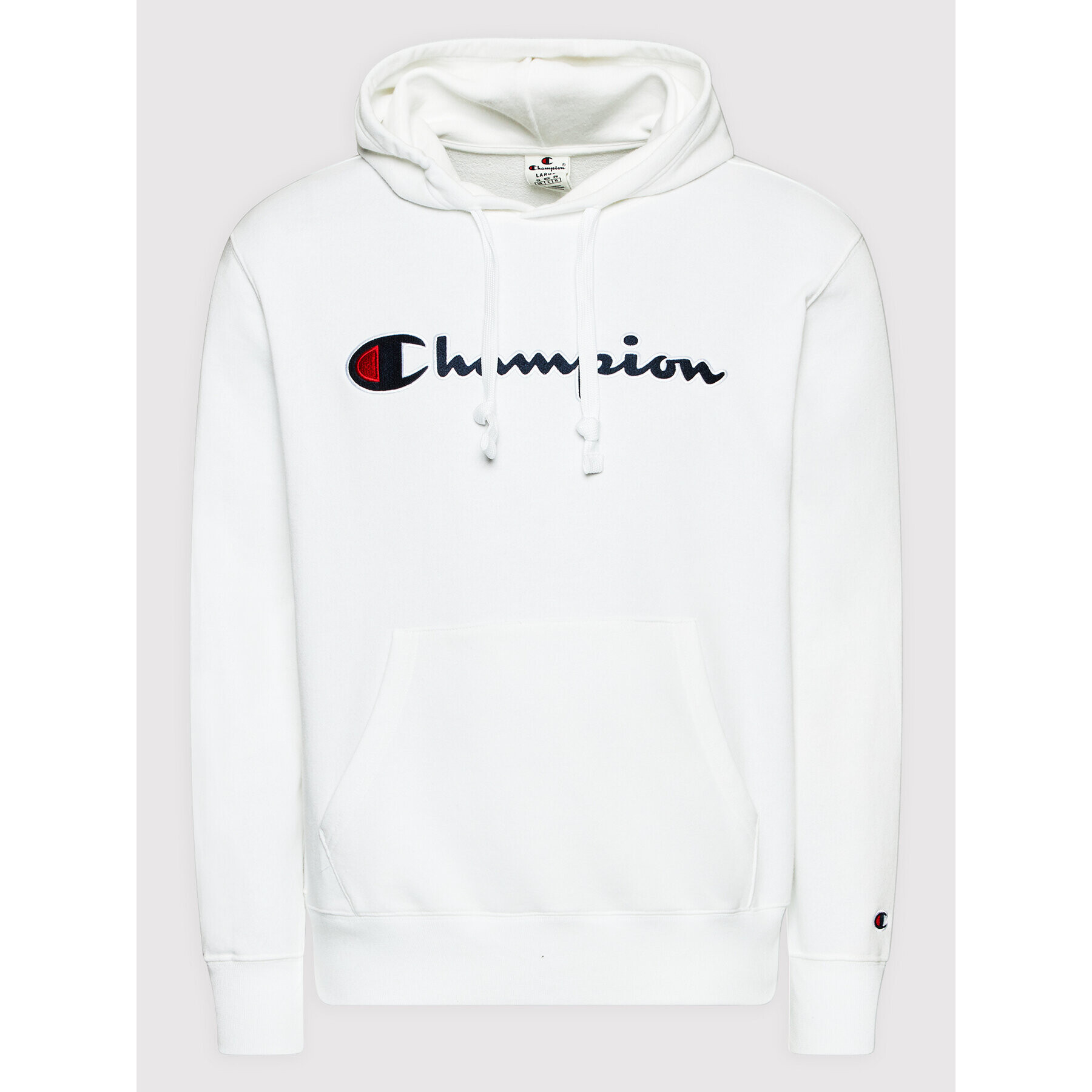 Champion Суитшърт 217060 Бял Regular Fit - Pepit.bg