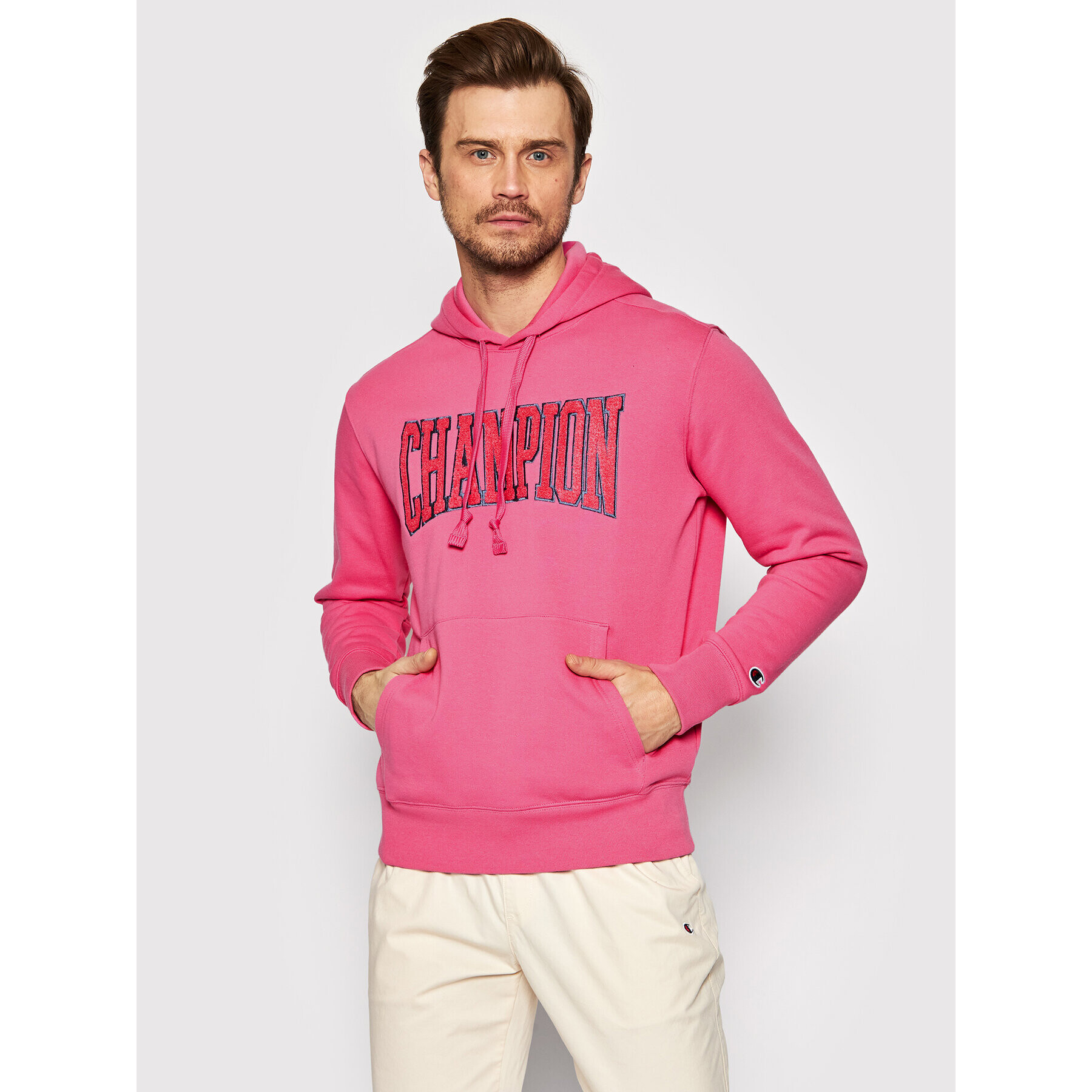 Champion Суитшърт 217168 Розов Regular Fit - Pepit.bg