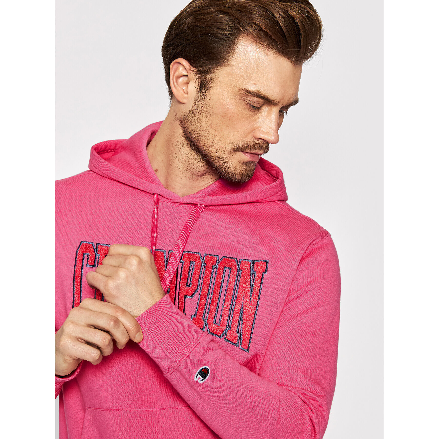 Champion Суитшърт 217168 Розов Regular Fit - Pepit.bg