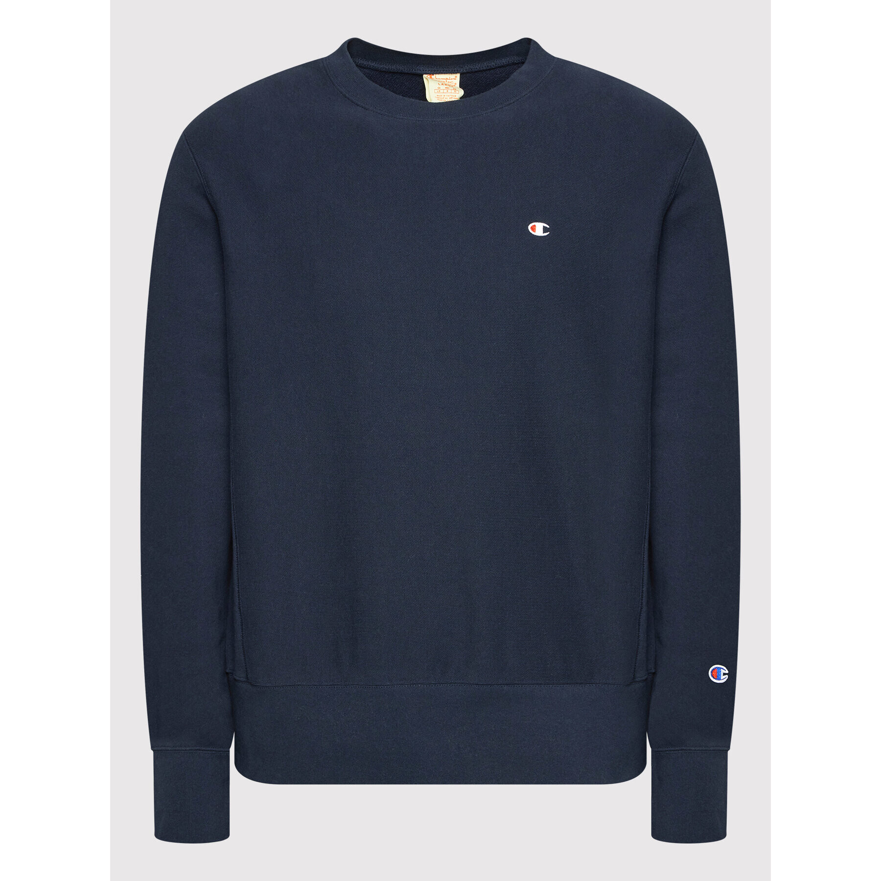 Champion Суитшърт 217223 Тъмносин Regular Fit - Pepit.bg