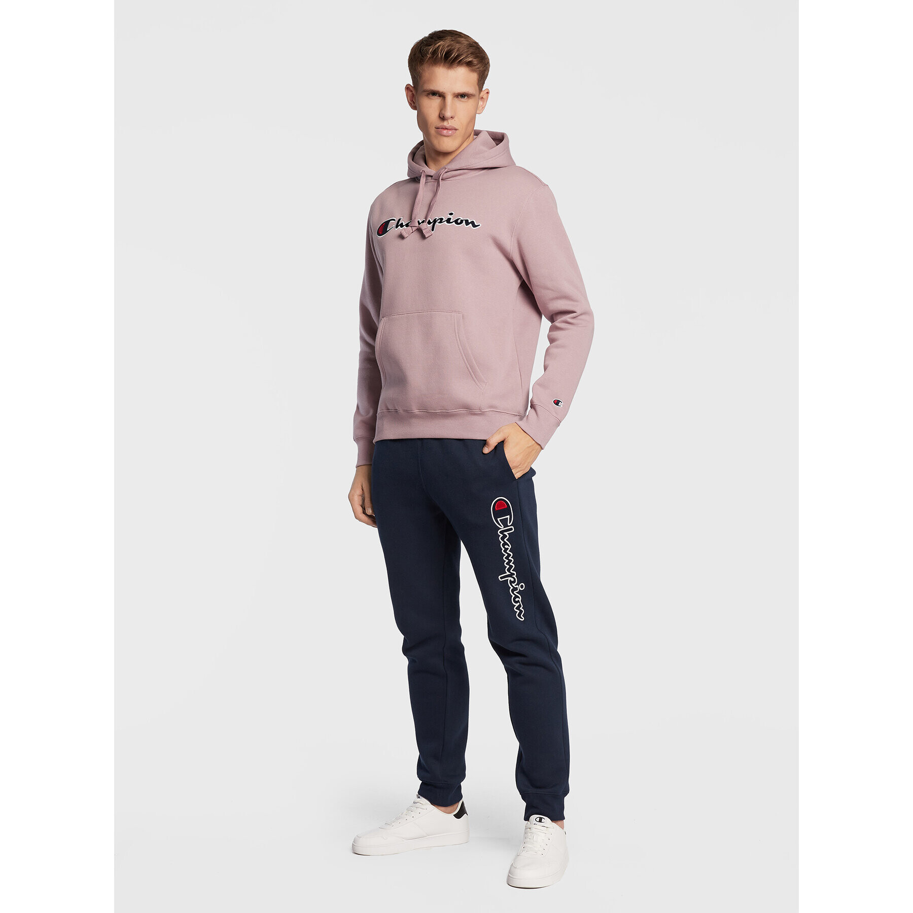 Champion Суитшърт 217858 Розов Regular Fit - Pepit.bg