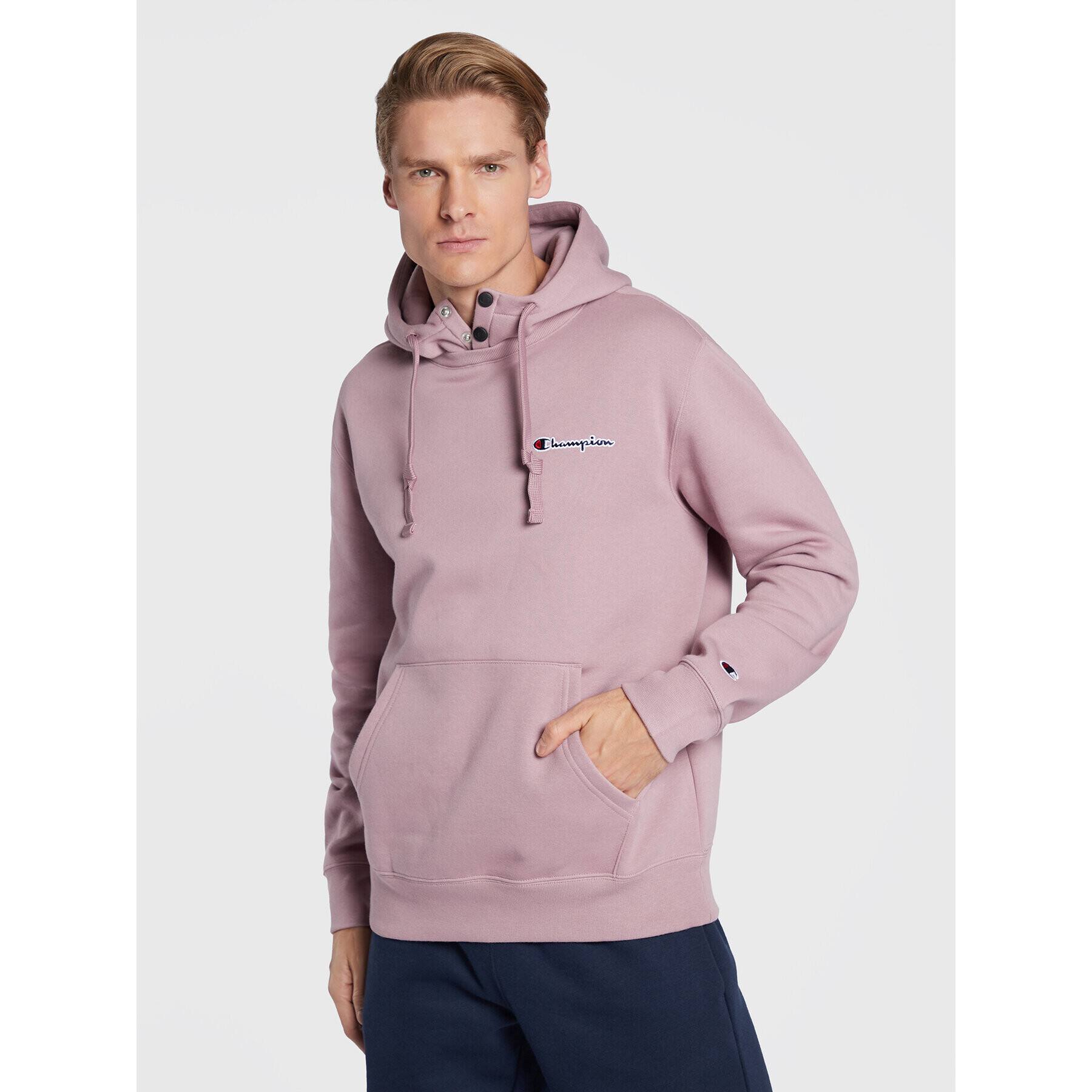 Champion Суитшърт 217865 Розов Regular Fit - Pepit.bg