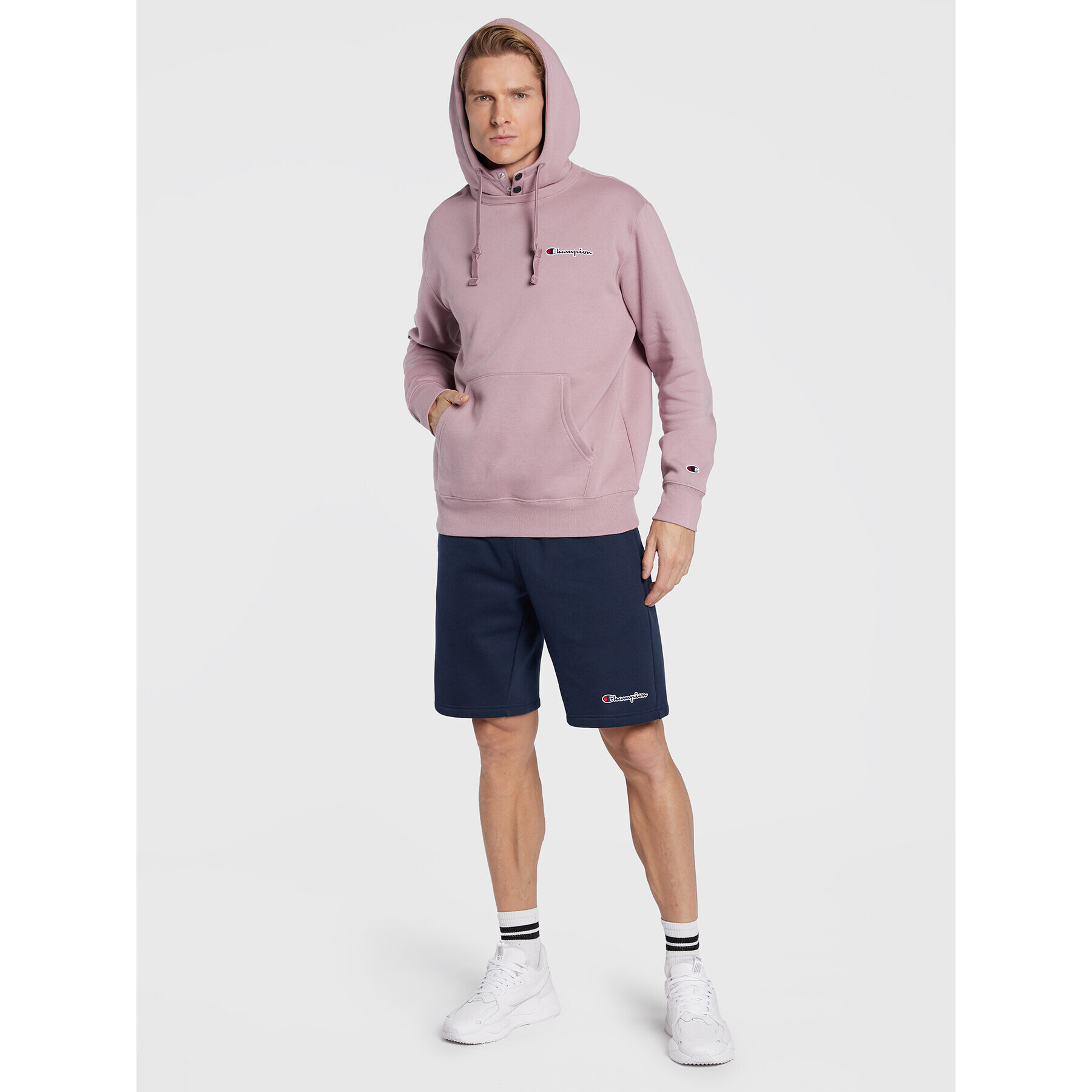 Champion Суитшърт 217865 Розов Regular Fit - Pepit.bg