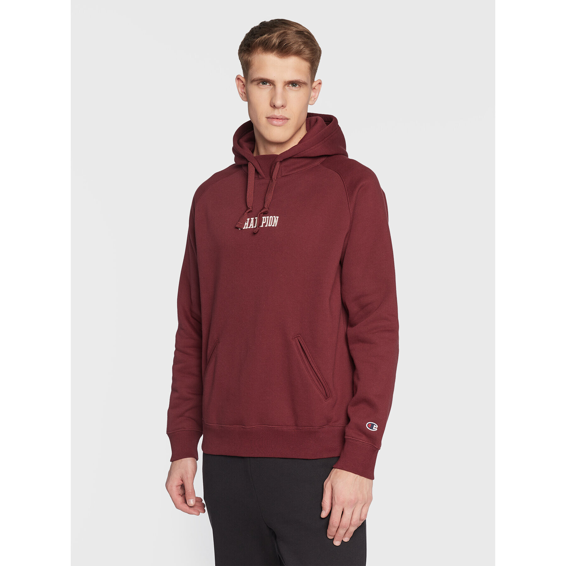 Champion Суитшърт 217878 Бордо Regular Fit - Pepit.bg