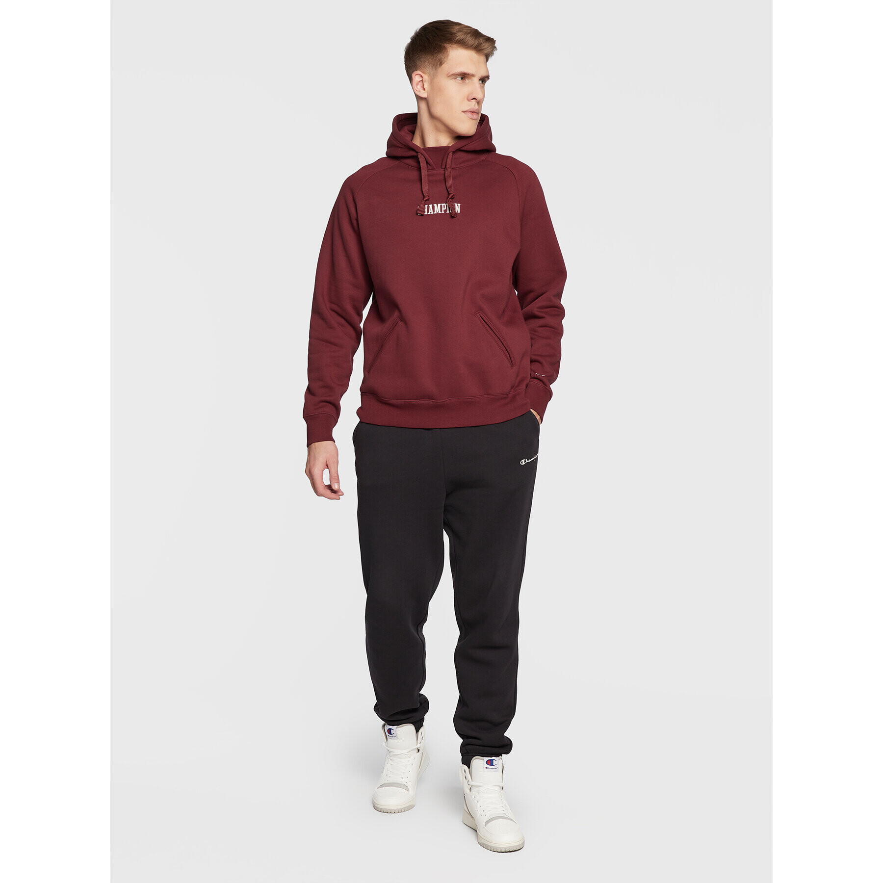 Champion Суитшърт 217878 Бордо Regular Fit - Pepit.bg