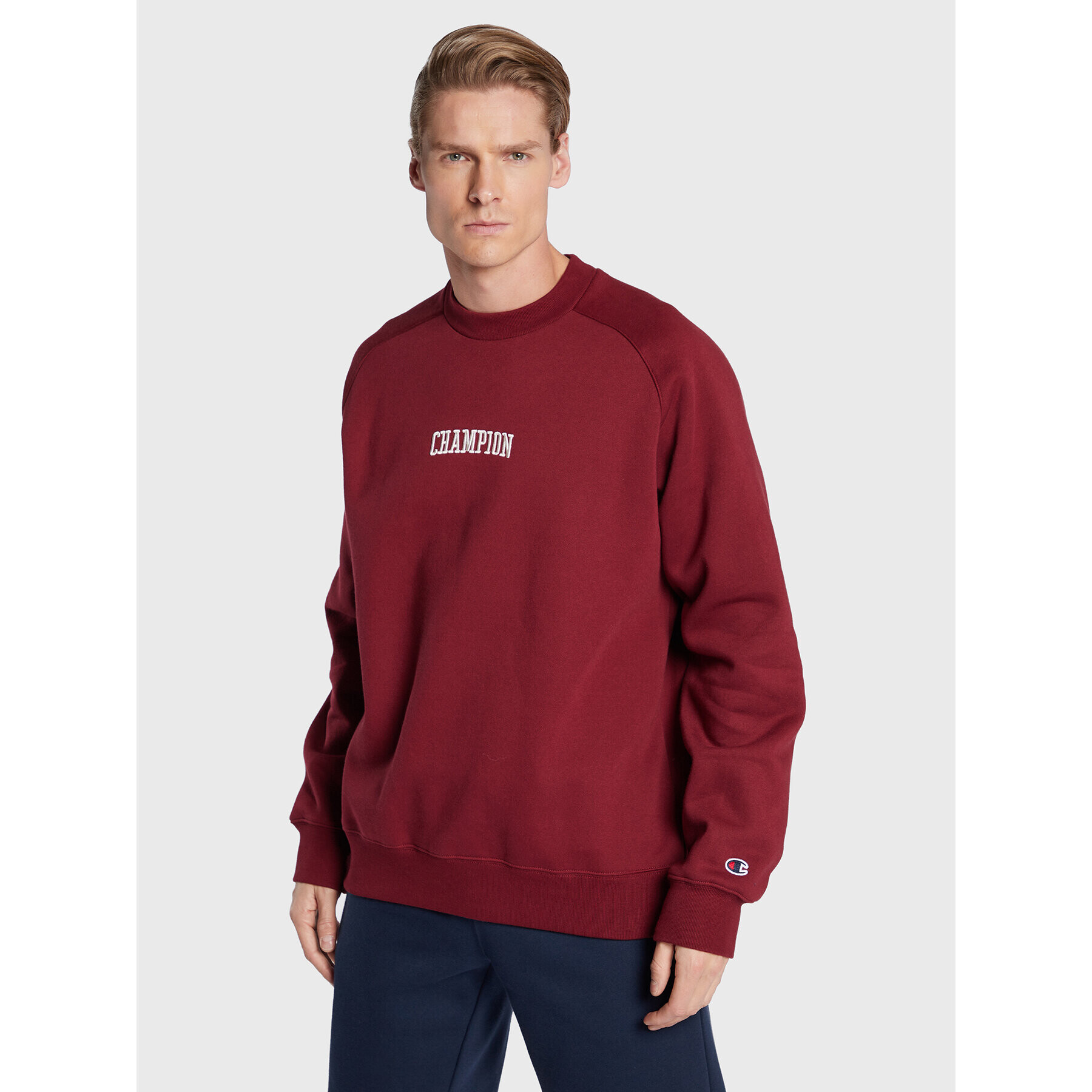 Champion Суитшърт 217879 Червен Regular Fit - Pepit.bg