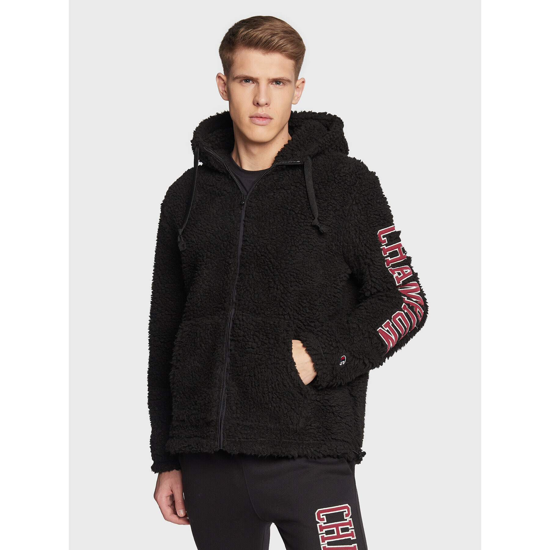 Champion Суитшърт 21809 Черен Regular Fit - Pepit.bg