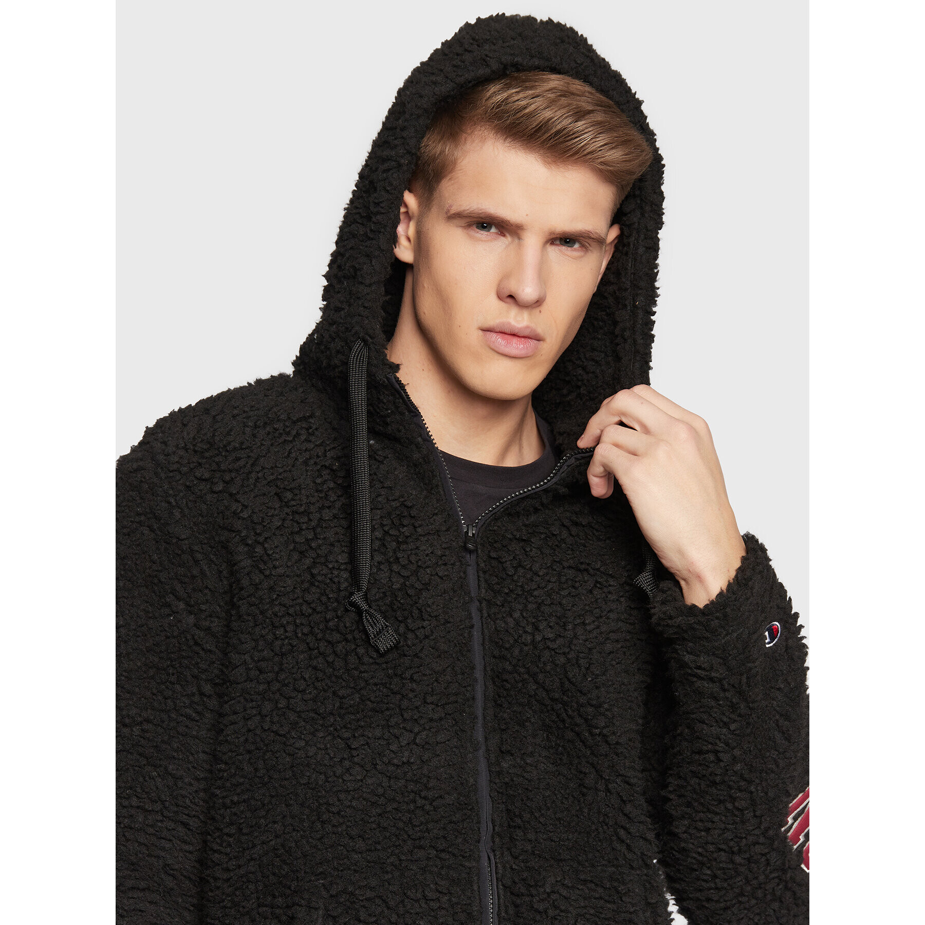 Champion Суитшърт 21809 Черен Regular Fit - Pepit.bg