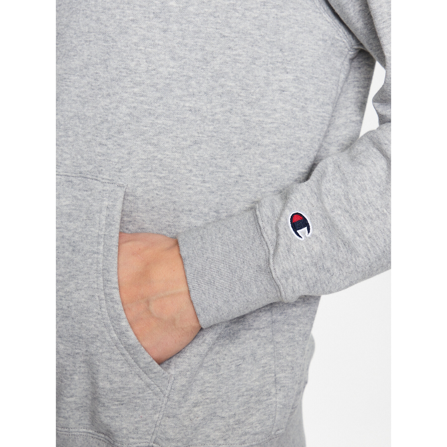 Champion Суитшърт 218491 Сив Regular Fit - Pepit.bg