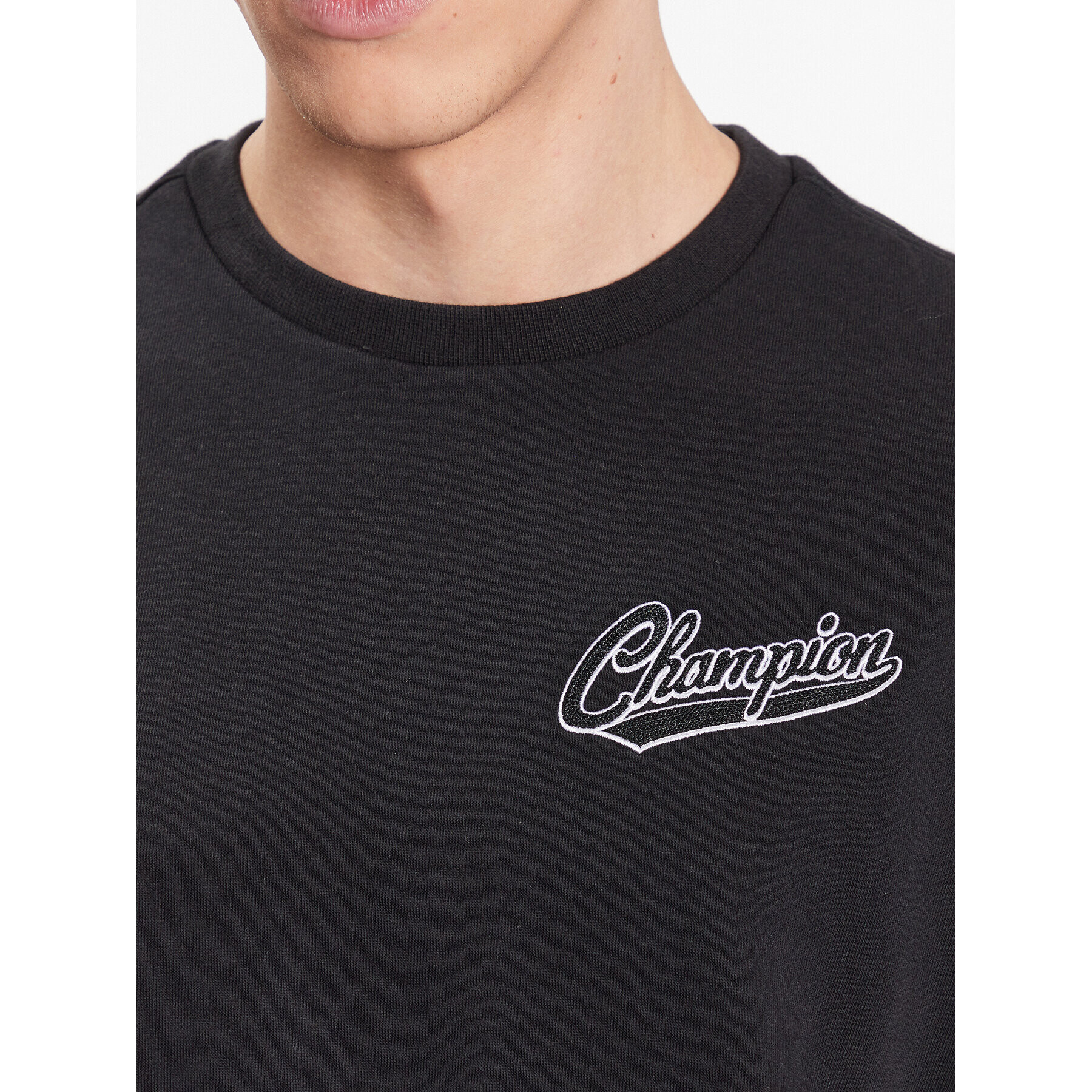 Champion Суитшърт 218524 Черен Regular Fit - Pepit.bg