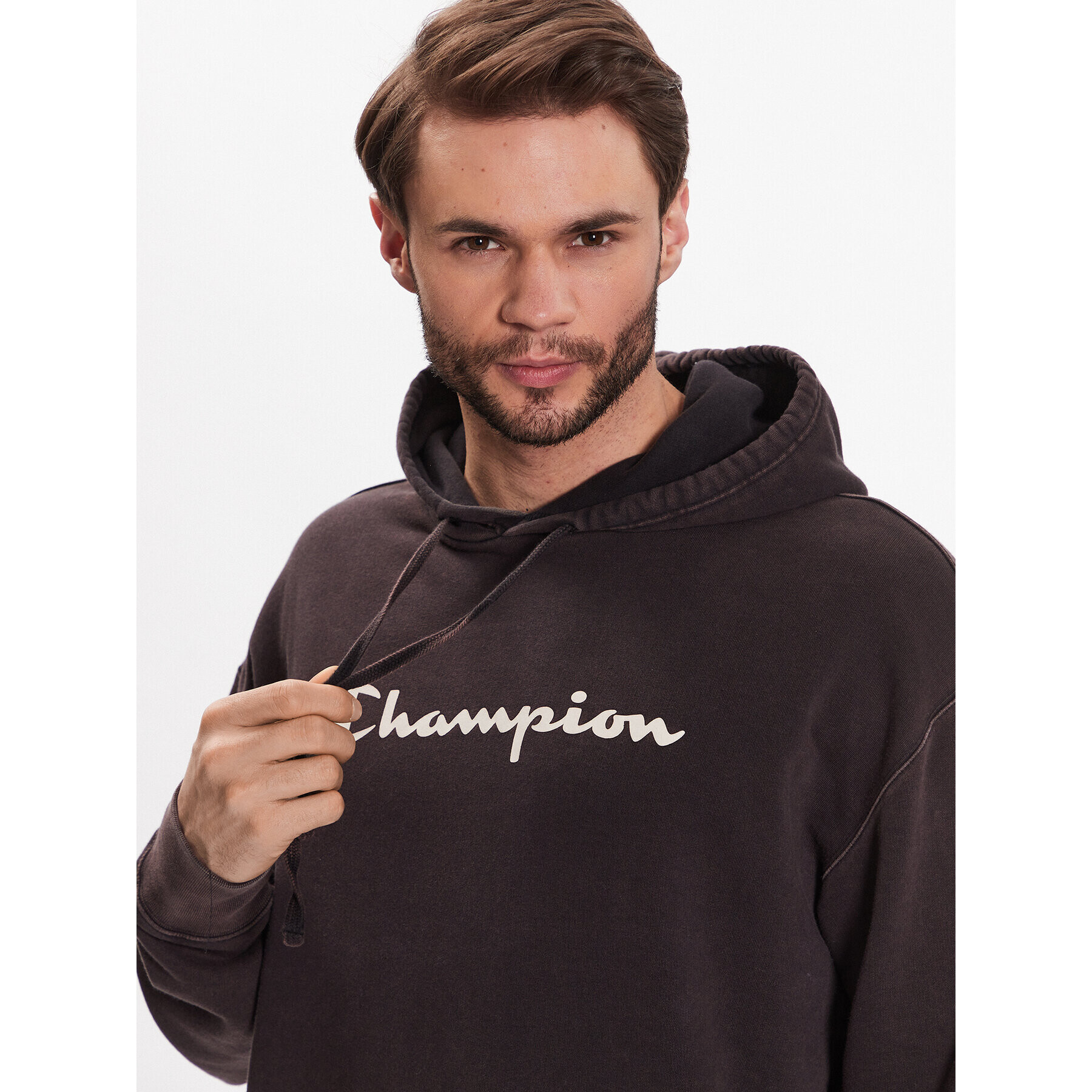 Champion Суитшърт 218600 Черен Regular Fit - Pepit.bg