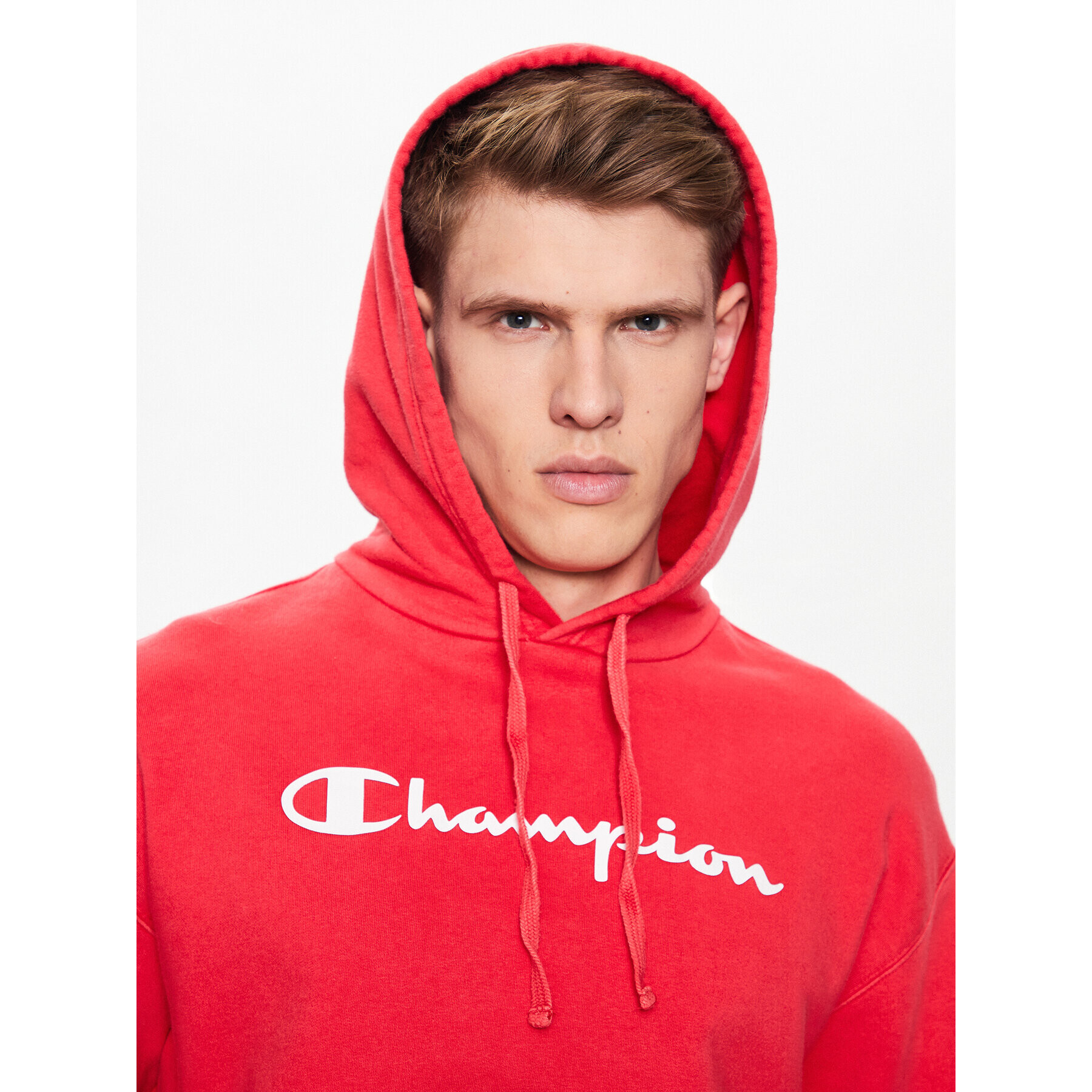 Champion Суитшърт 218600 Червен Regular Fit - Pepit.bg