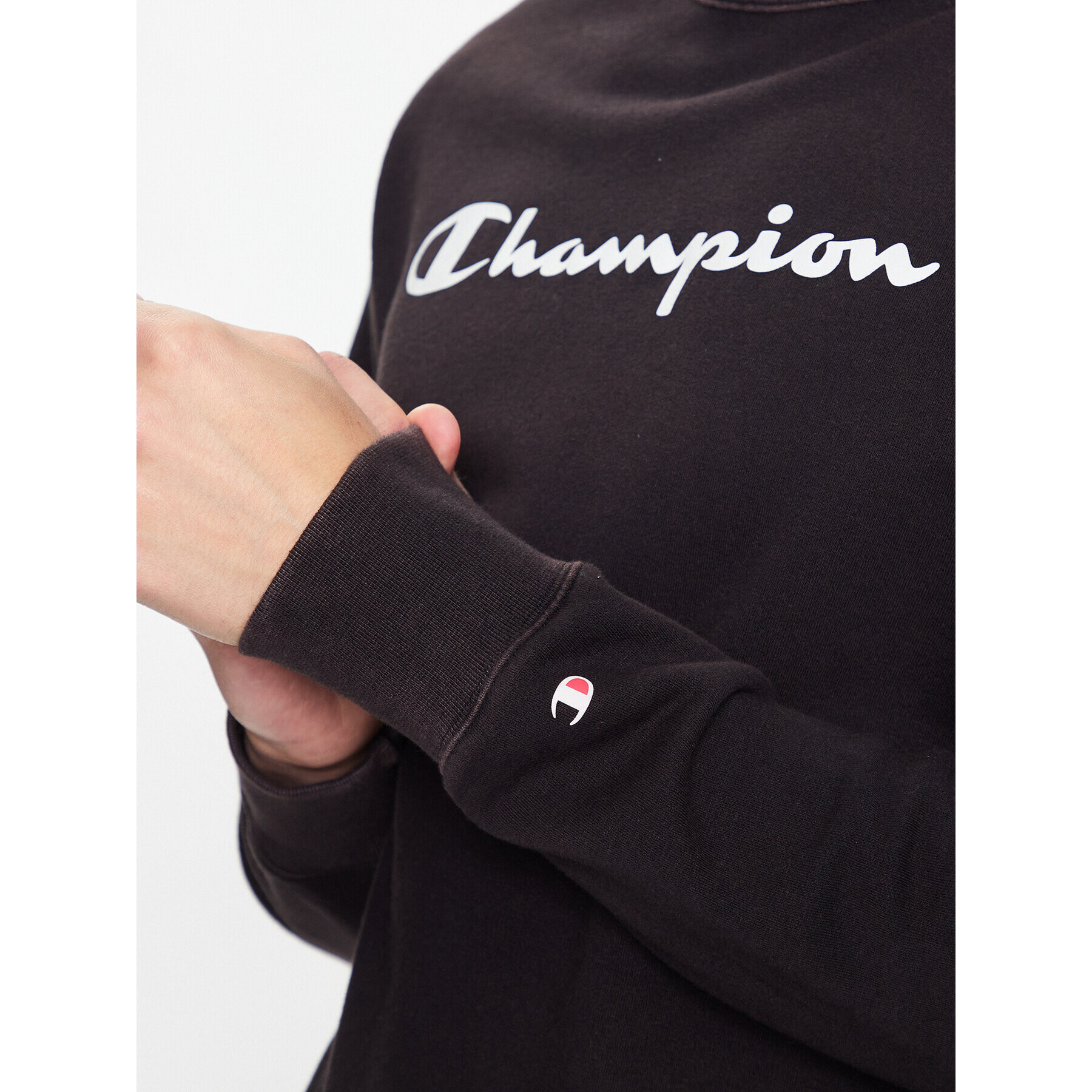 Champion Суитшърт 218601 Черен Regular Fit - Pepit.bg
