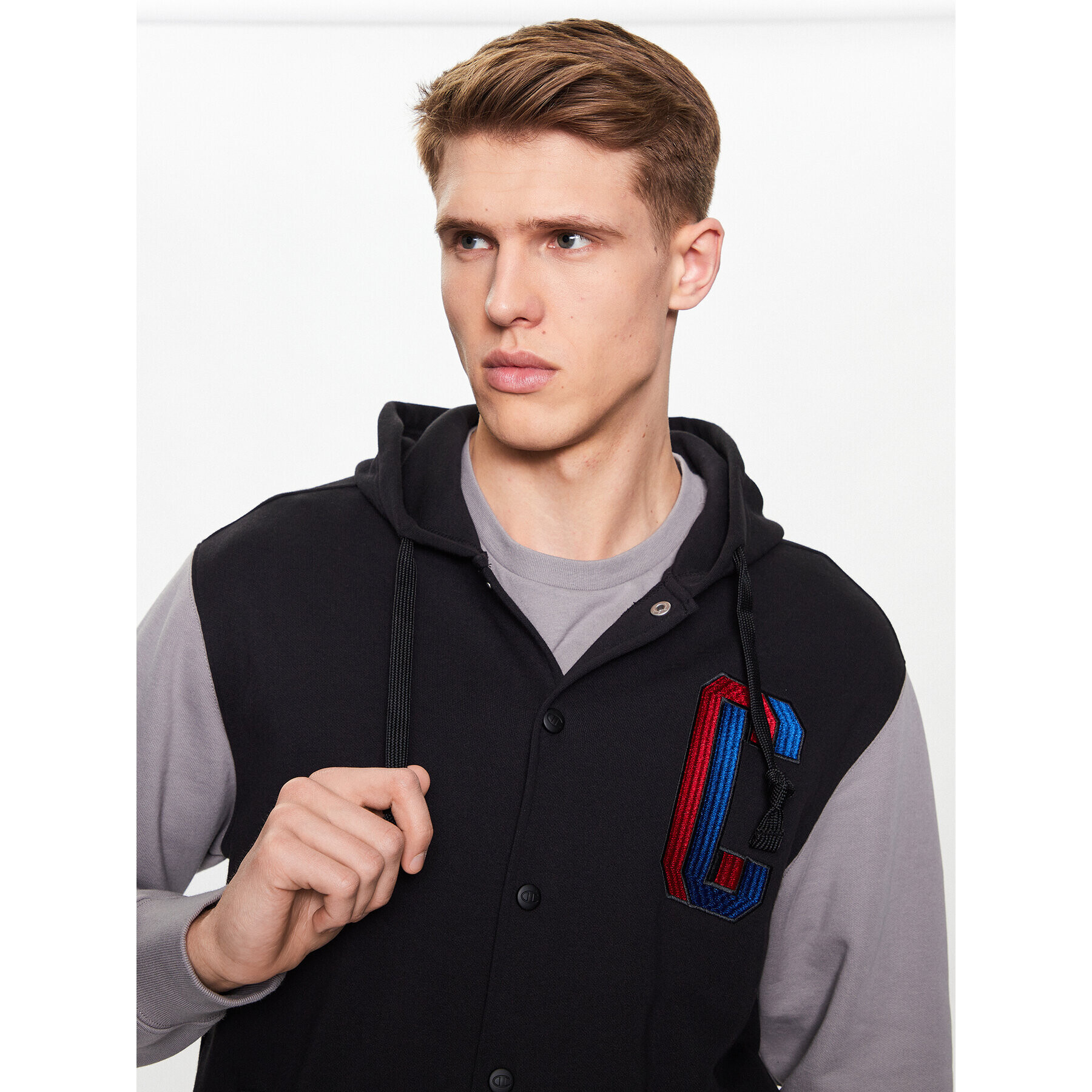 Champion Суитшърт 218898 Черен Regular Fit - Pepit.bg