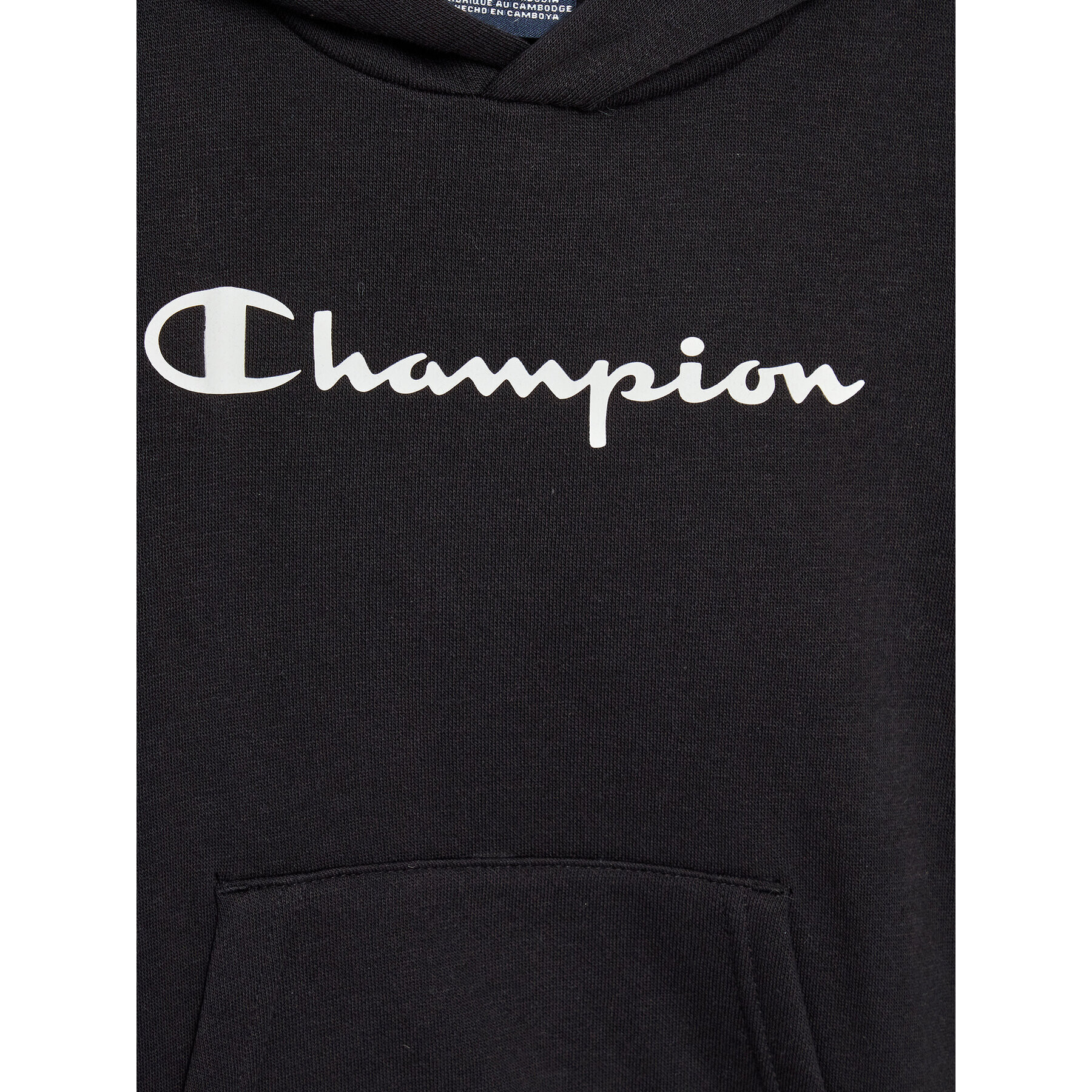 Champion Суитшърт 305358 Черен Regular Fit - Pepit.bg