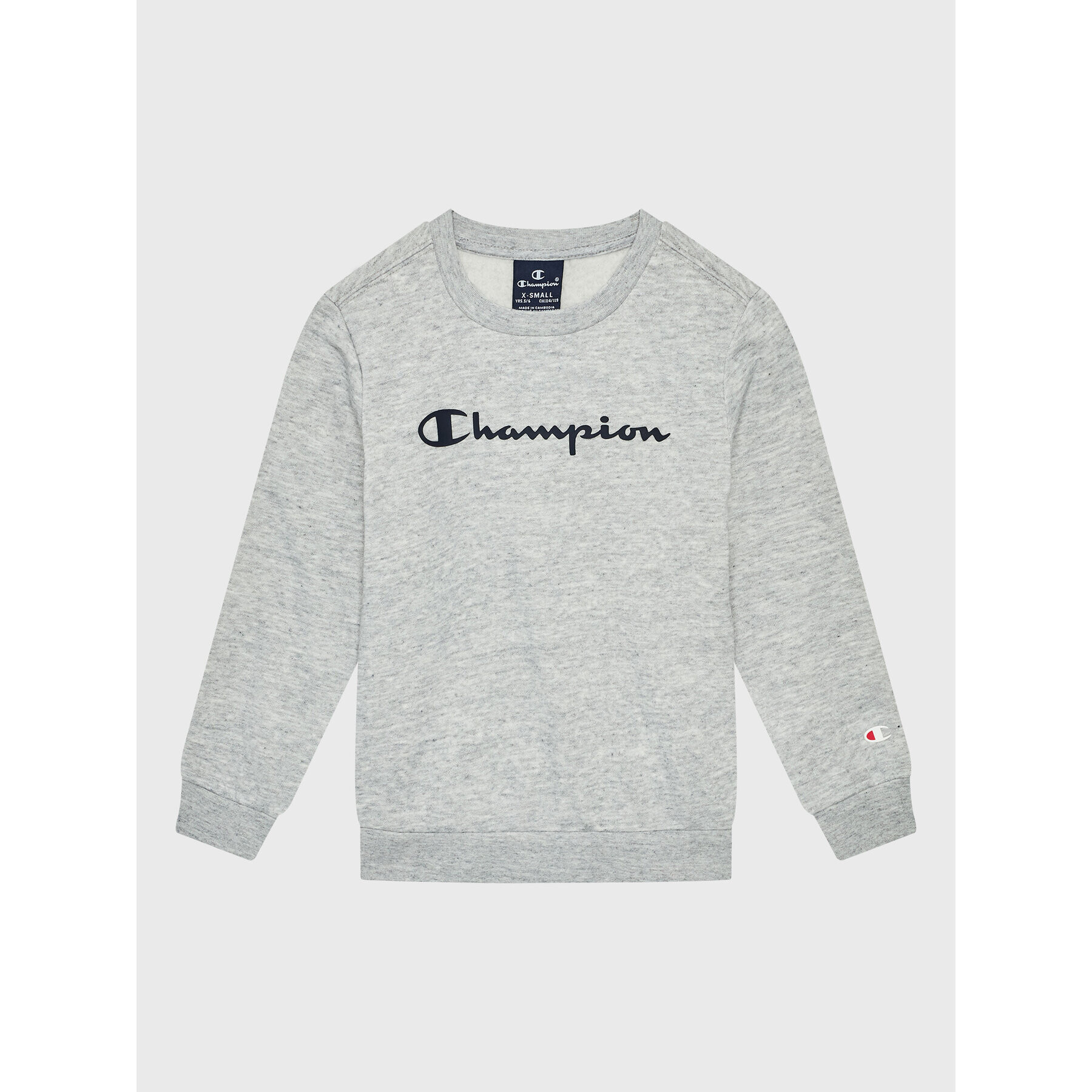 Champion Суитшърт 305360 Сив Regular Fit - Pepit.bg