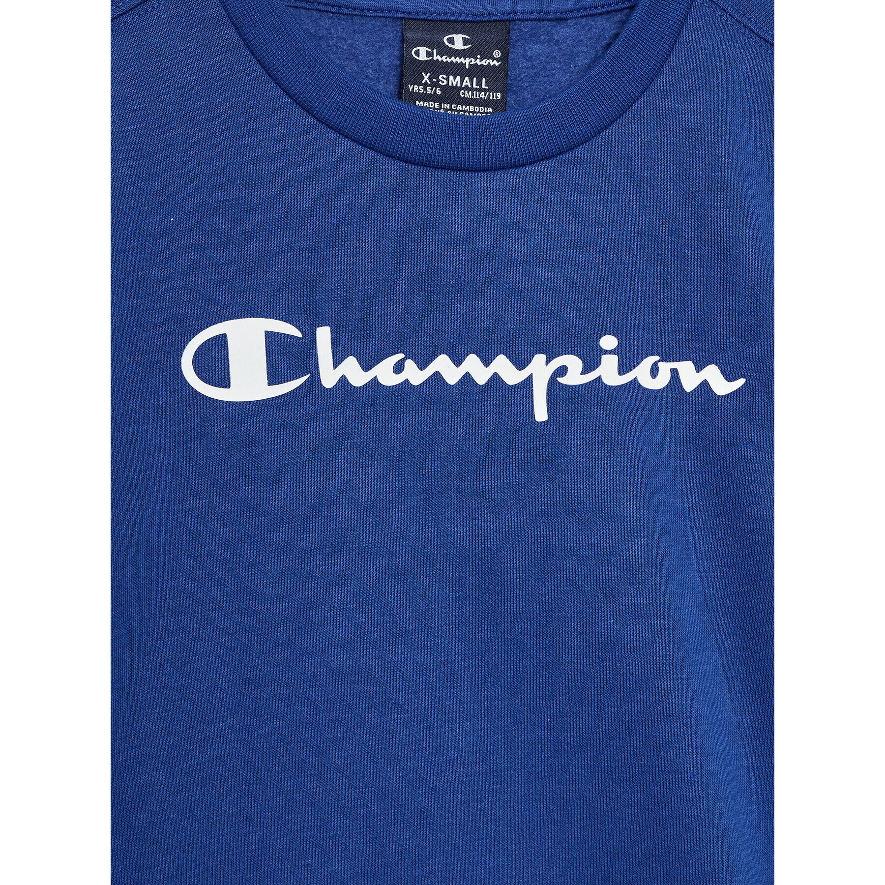 Champion Суитшърт 305360 Тъмносин Regular Fit - Pepit.bg