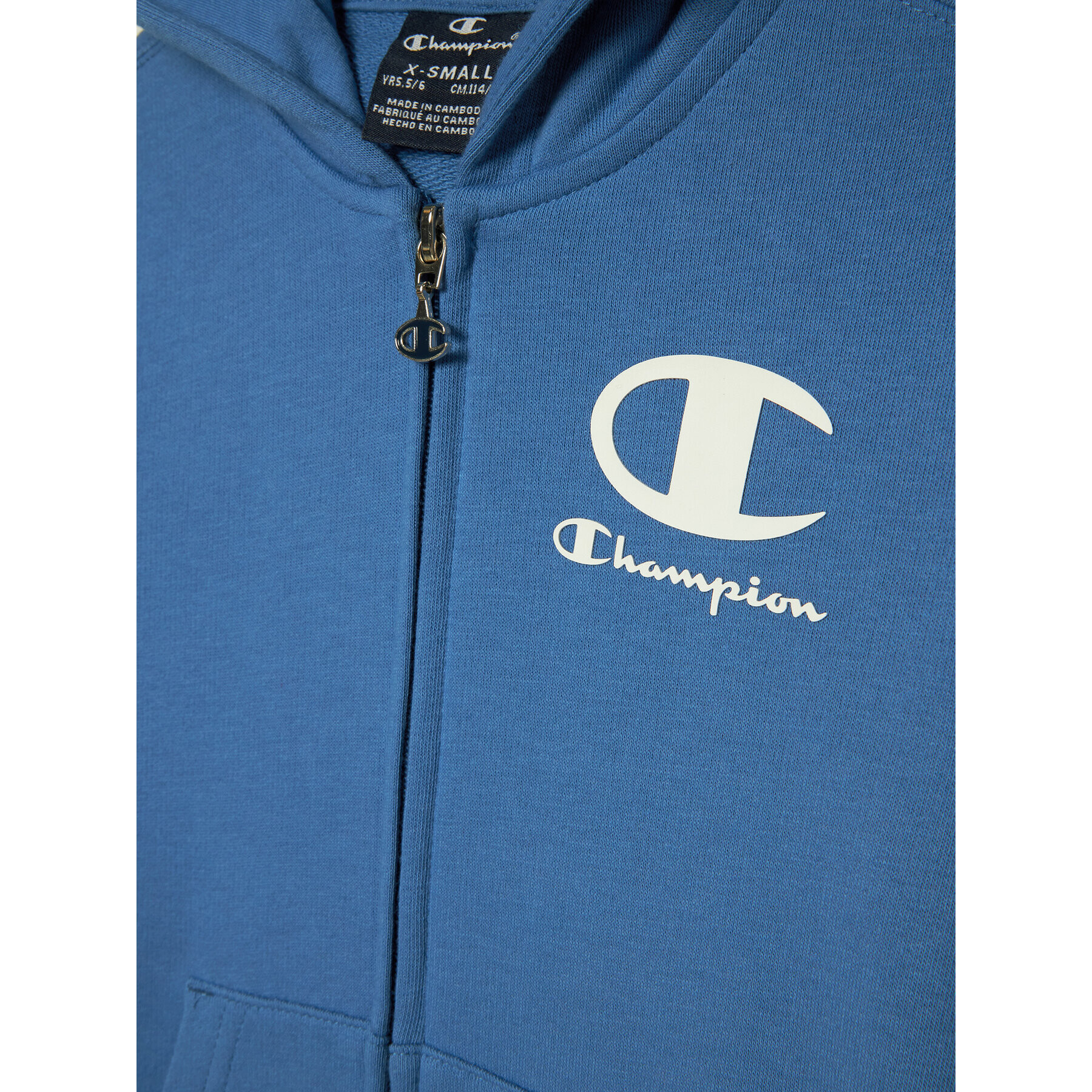 Champion Суитшърт 305904 Тъмносин Regular Fit - Pepit.bg