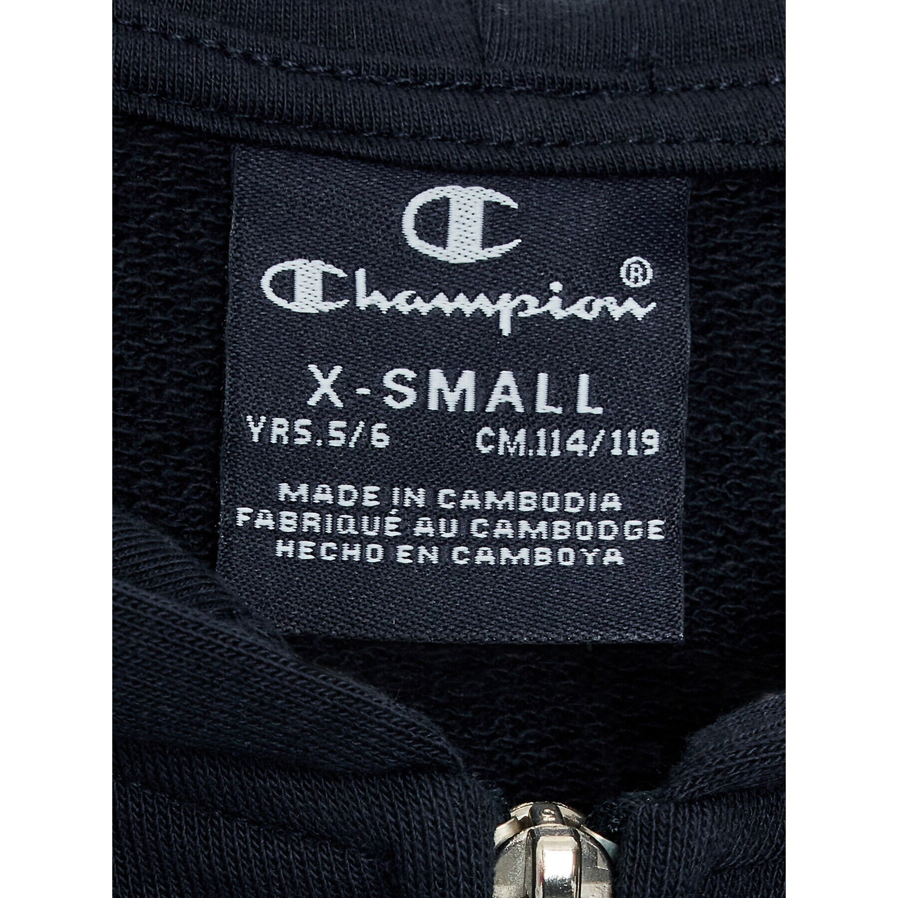 Champion Суитшърт 305917 Тъмносин Regular Fit - Pepit.bg