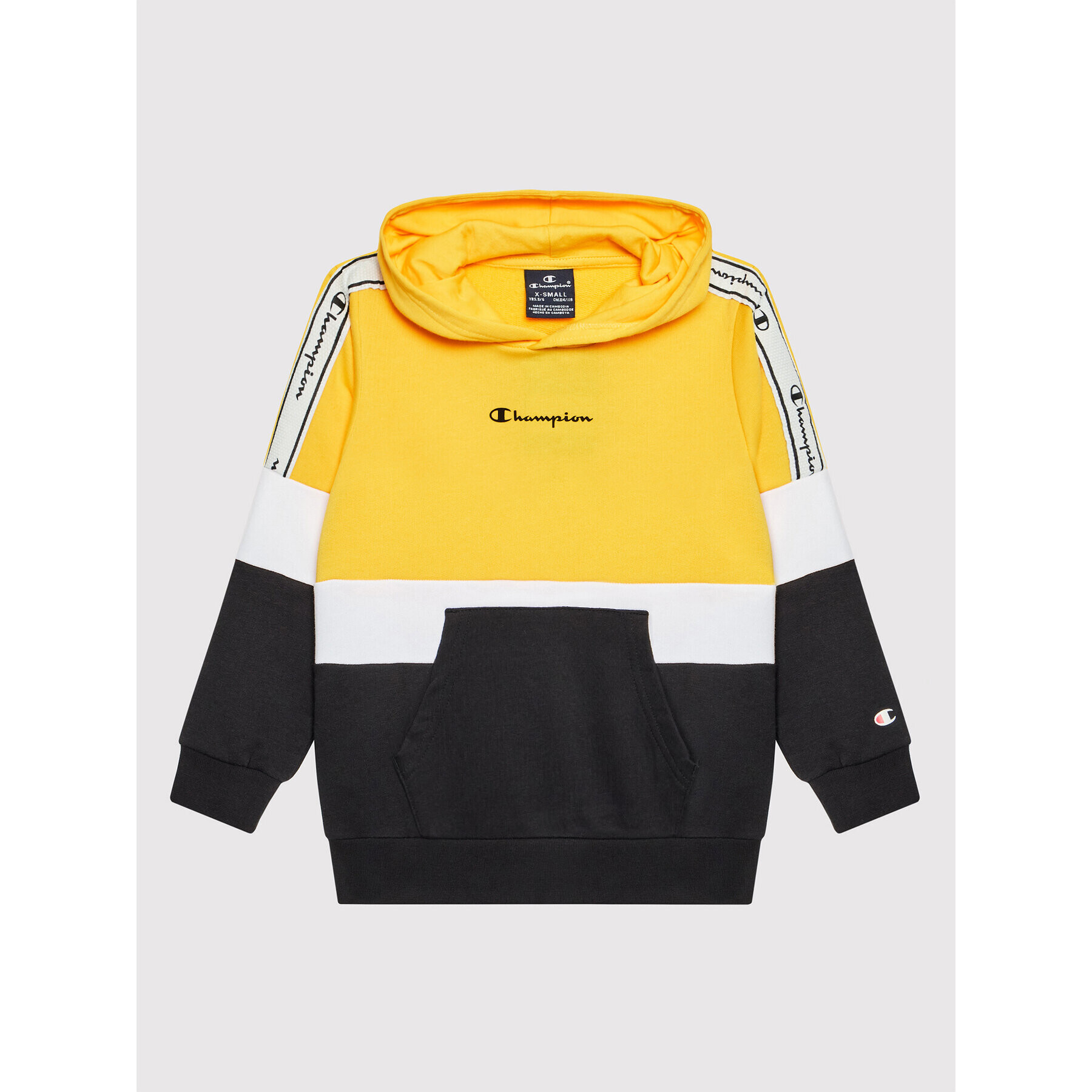 Champion Суитшърт 305923 Жълт Regular Fit - Pepit.bg