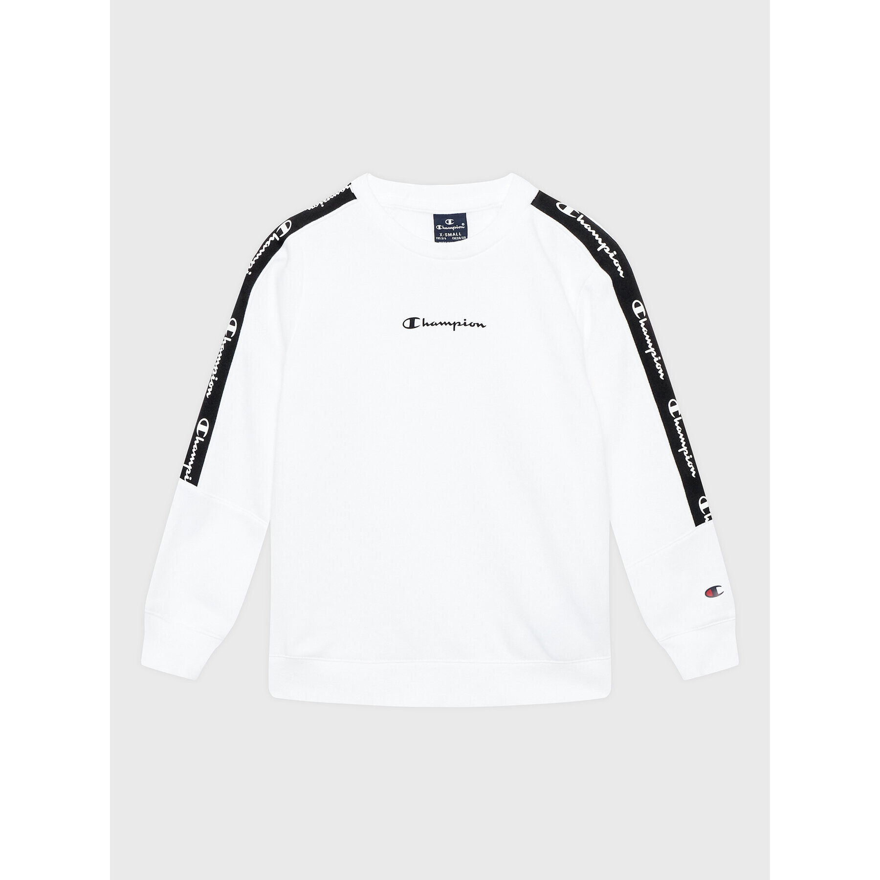 Champion Суитшърт 306113 Бял Regular Fit - Pepit.bg