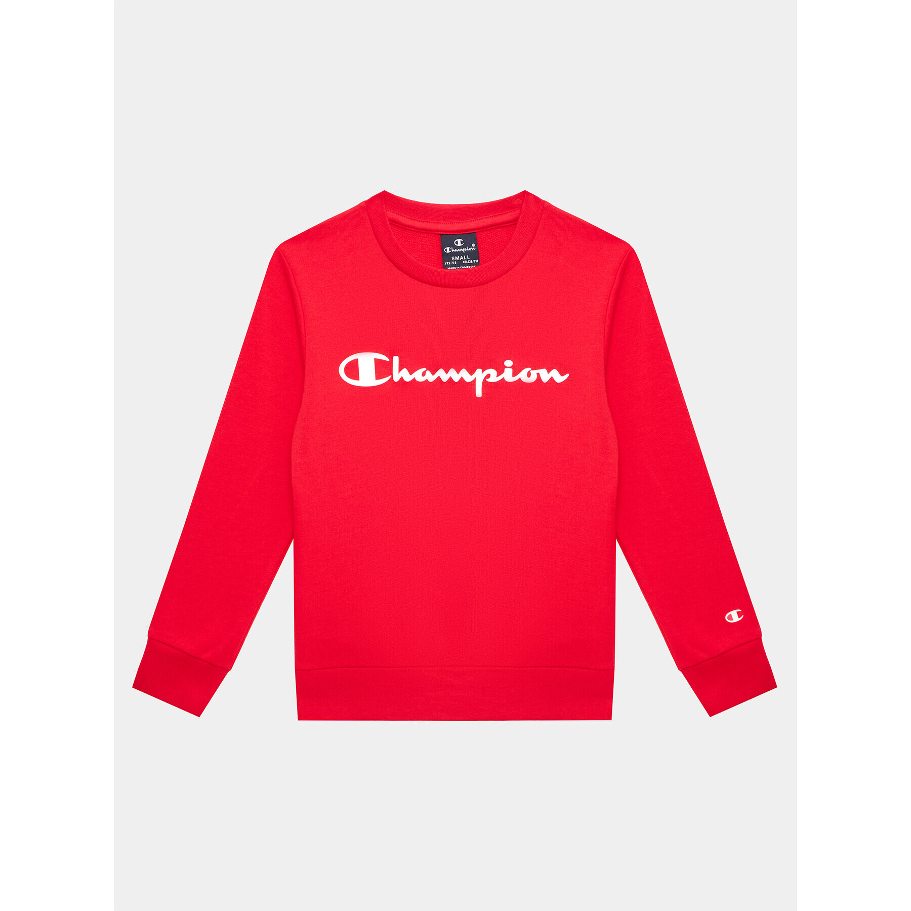 Champion Суитшърт 306278 Червен Regular Fit - Pepit.bg