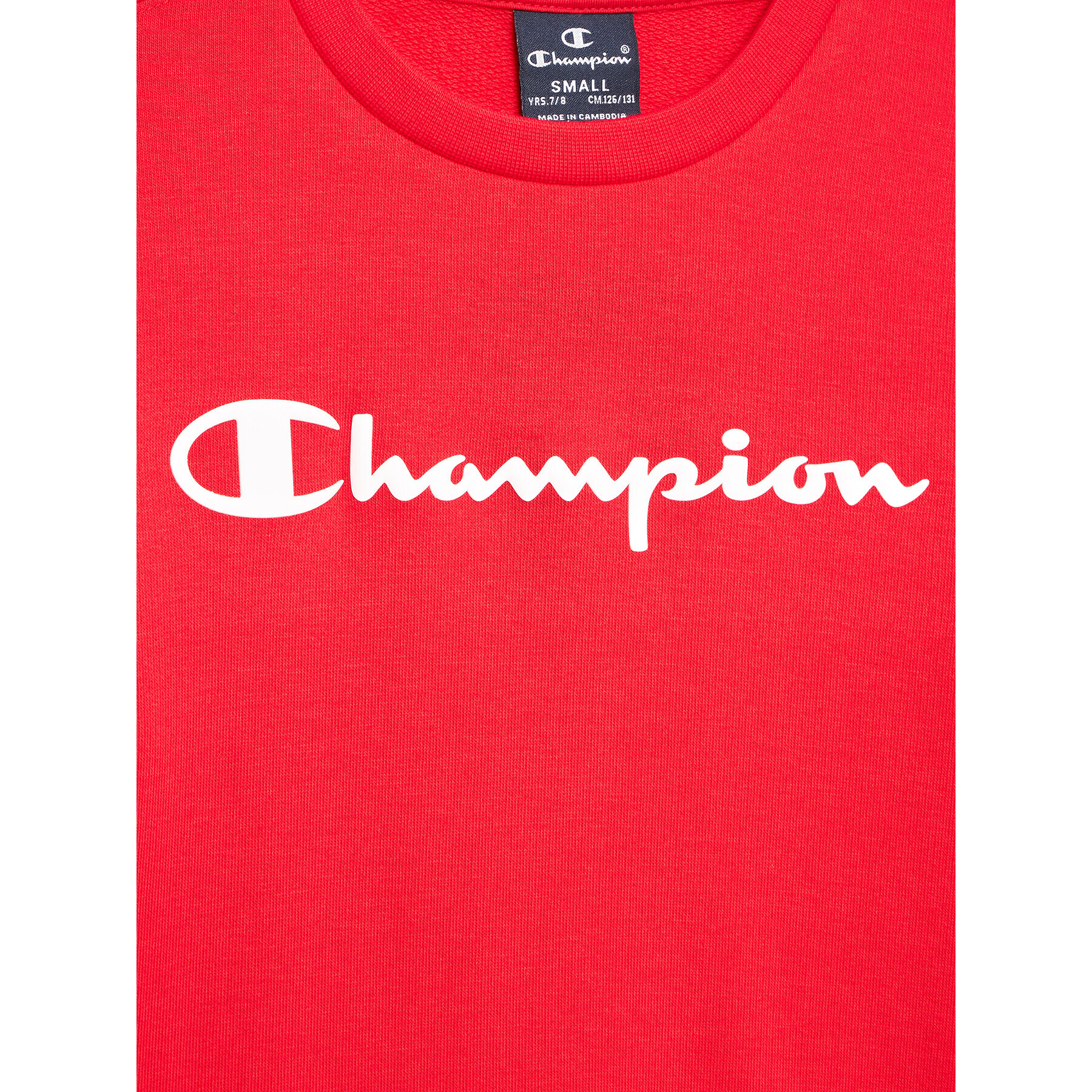 Champion Суитшърт 306278 Червен Regular Fit - Pepit.bg