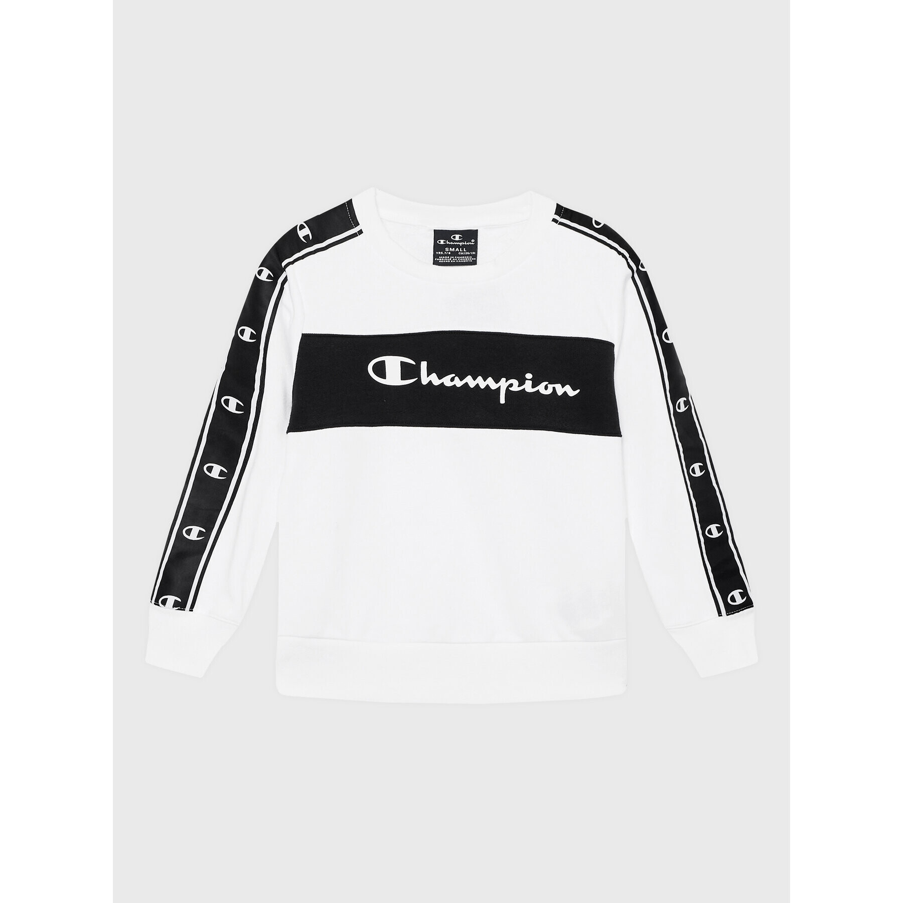 Champion Суитшърт 306328 Бял Regular Fit - Pepit.bg