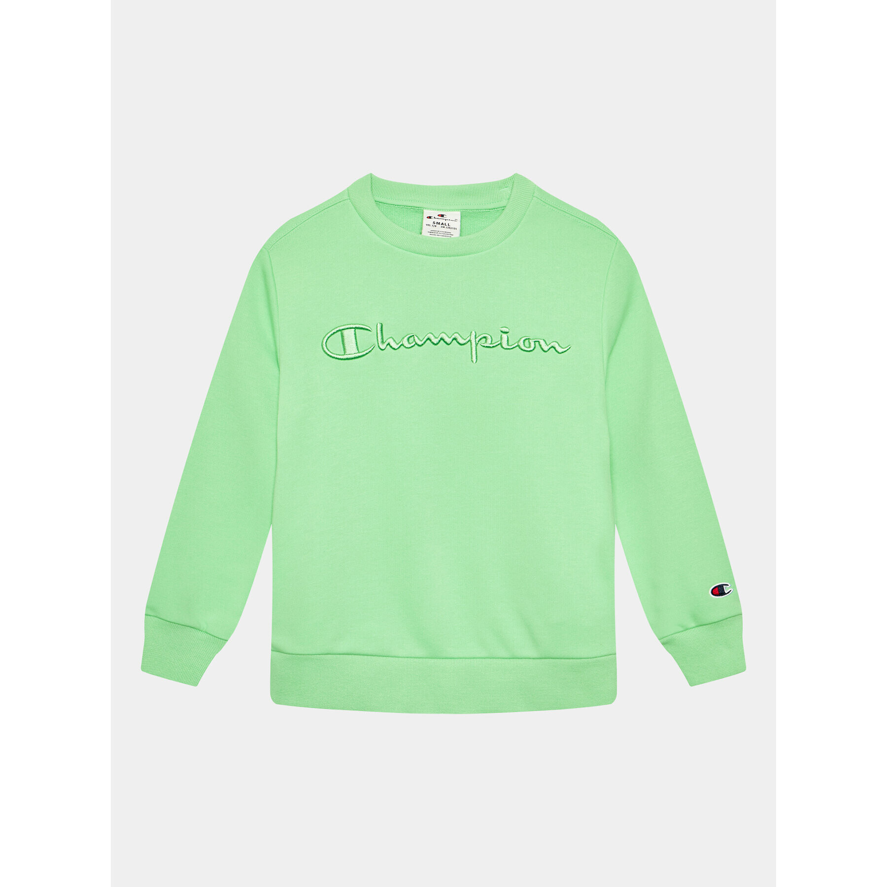 Champion Суитшърт 306343 Зелен Regular Fit - Pepit.bg