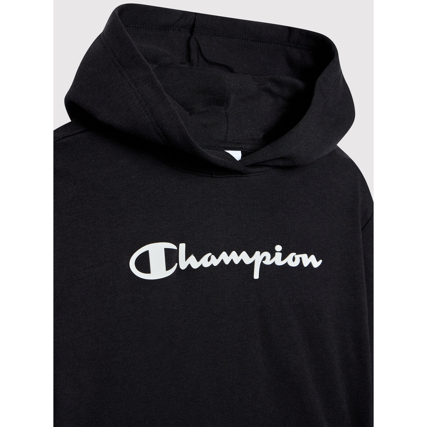 Champion Суитшърт 404295 Черен Custom Fit - Pepit.bg