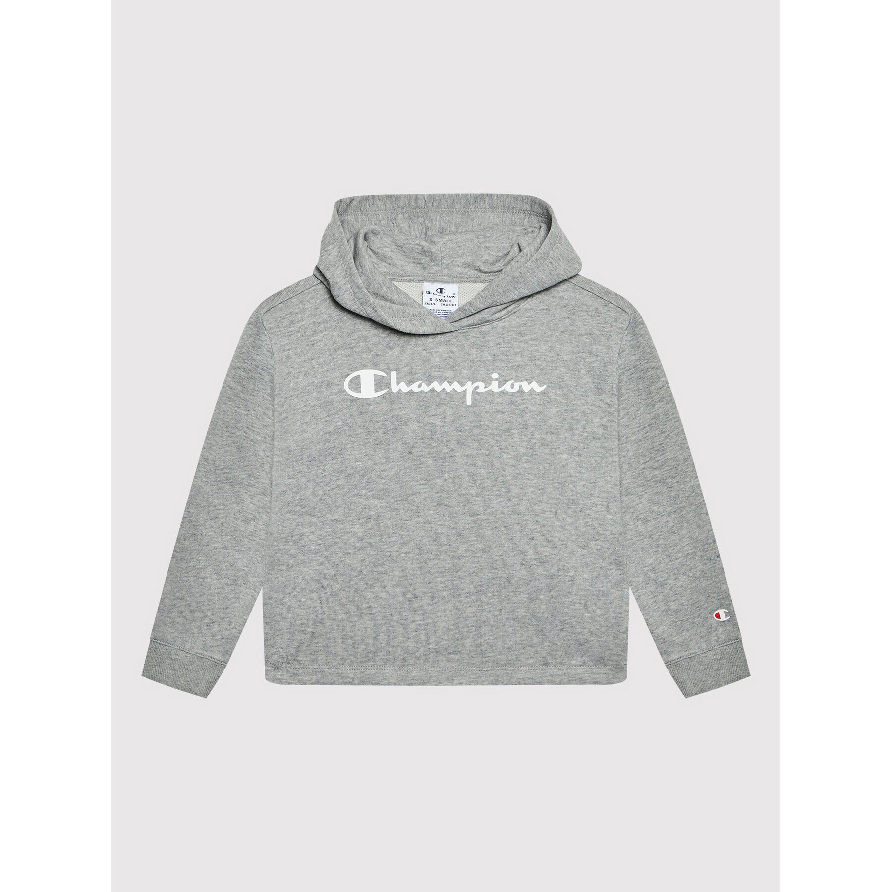 Champion Суитшърт 404295 Сив Regular Fit - Pepit.bg