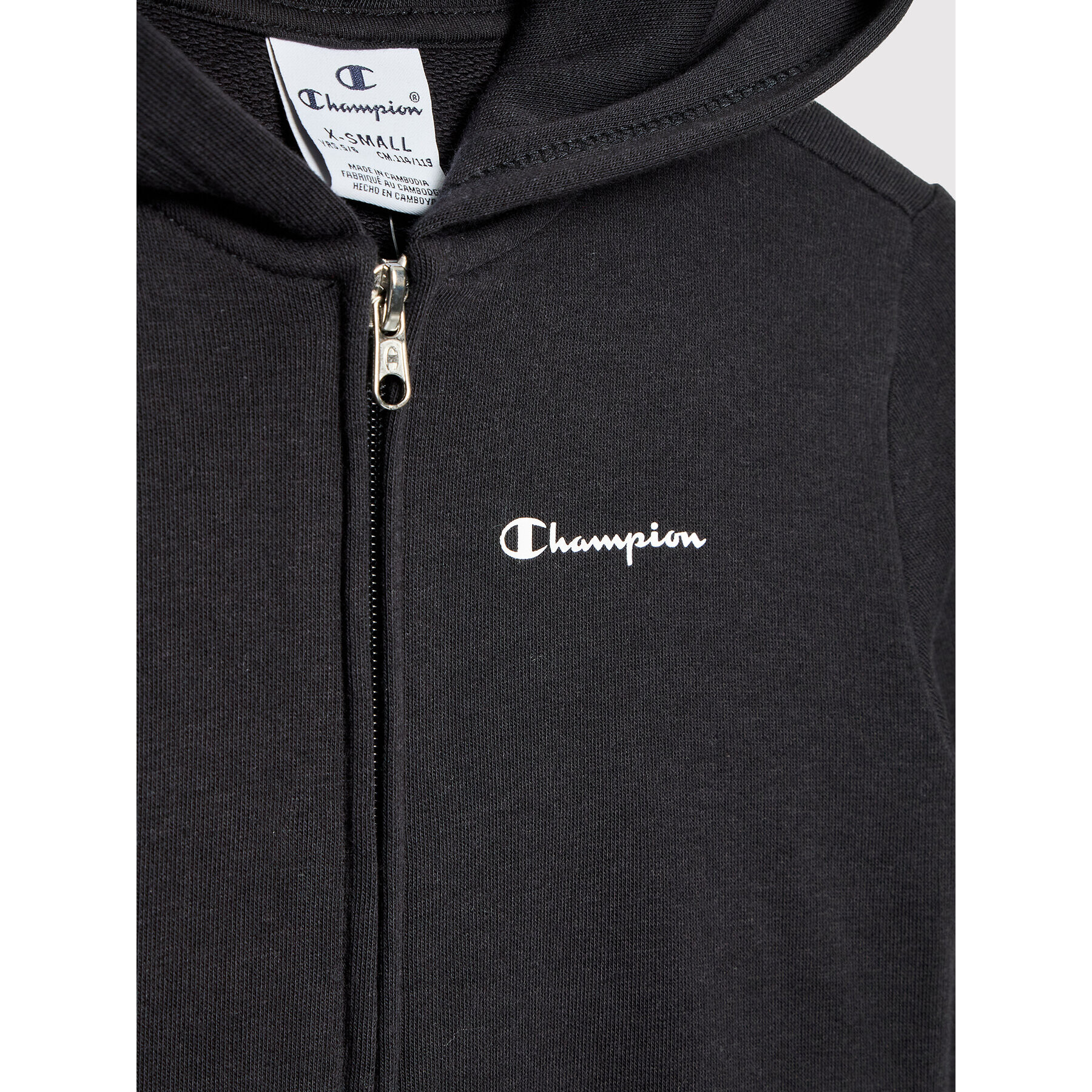 Champion Суитшърт 404298 Черен Regular Fit - Pepit.bg