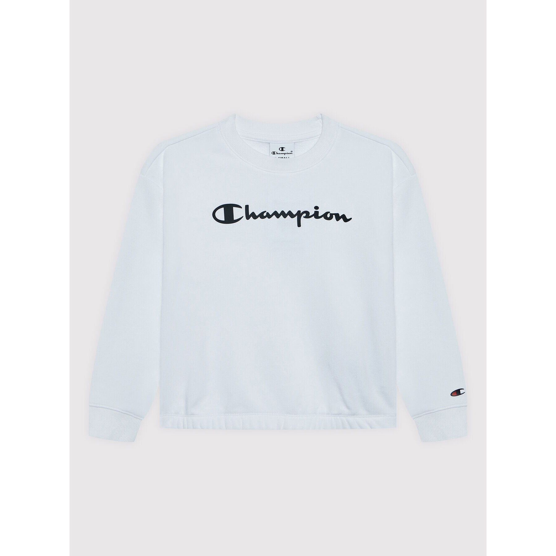 Champion Суитшърт 404299 Бял Regular Fit - Pepit.bg