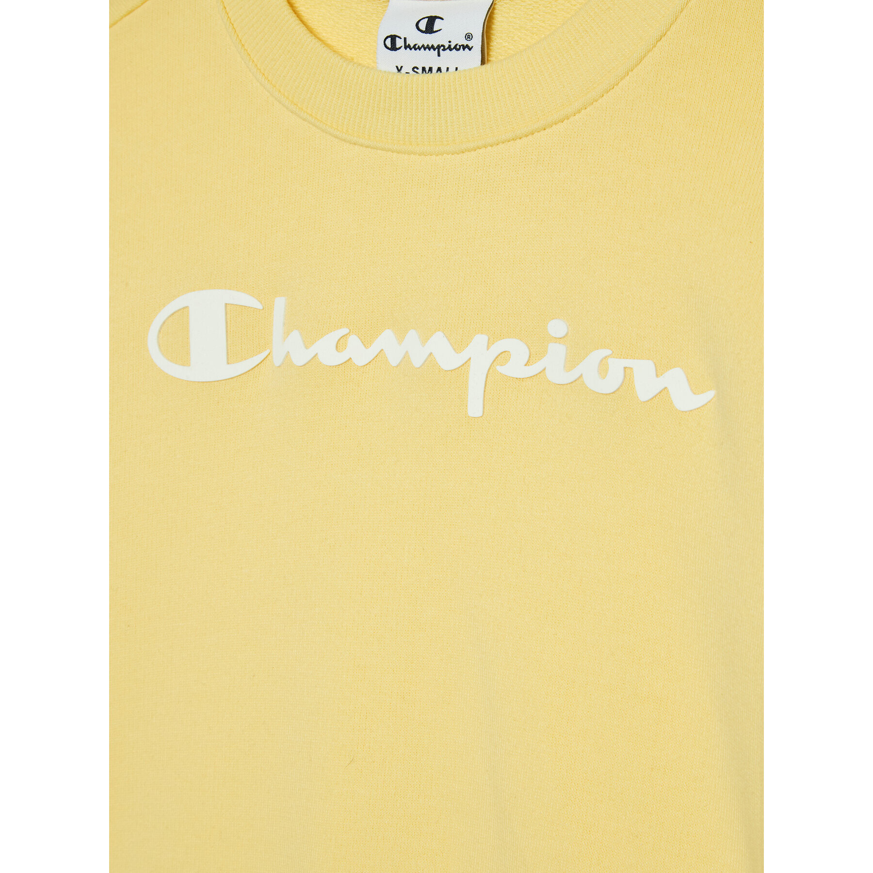 Champion Суитшърт 404299 Жълт Custom Fit - Pepit.bg