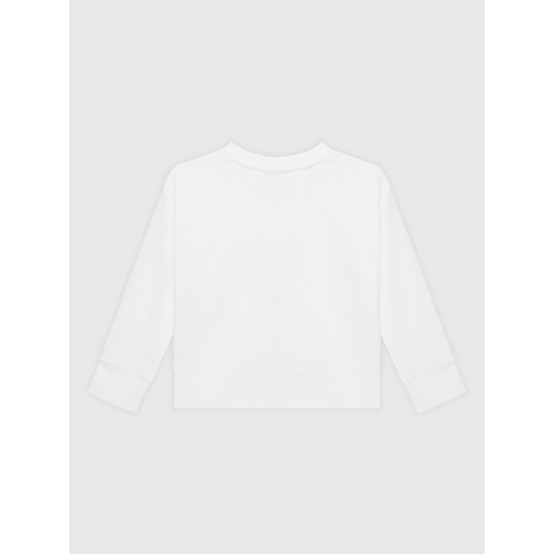 Champion Суитшърт 404345 Бял Custom Fit - Pepit.bg
