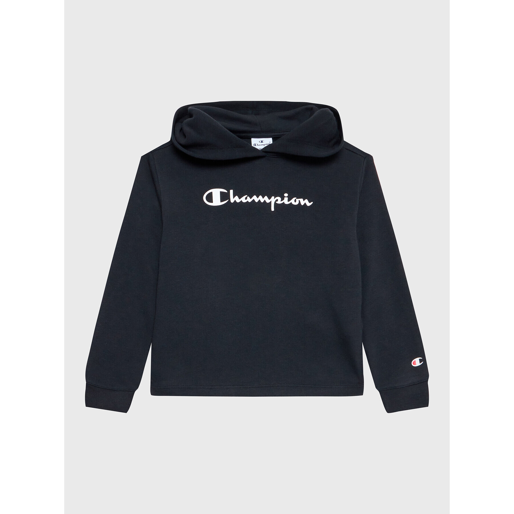 Champion Суитшърт 404601 Черен Custom Fit - Pepit.bg