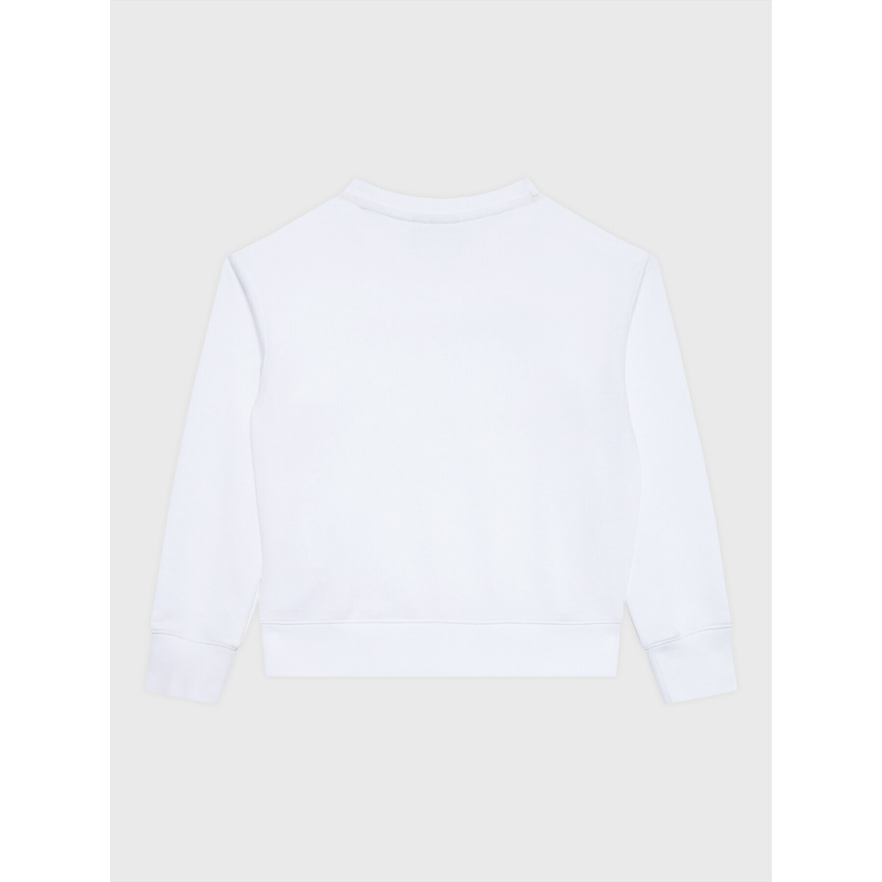 Champion Суитшърт 404666 Бял Custom Fit - Pepit.bg