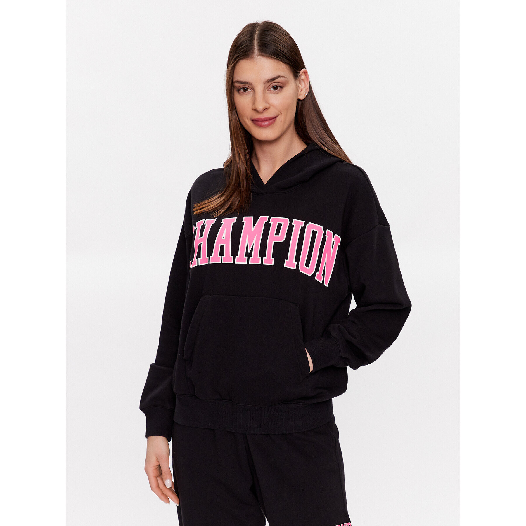 Champion Суитшърт Bookstore 116079 Черен Relaxed Fit - Pepit.bg