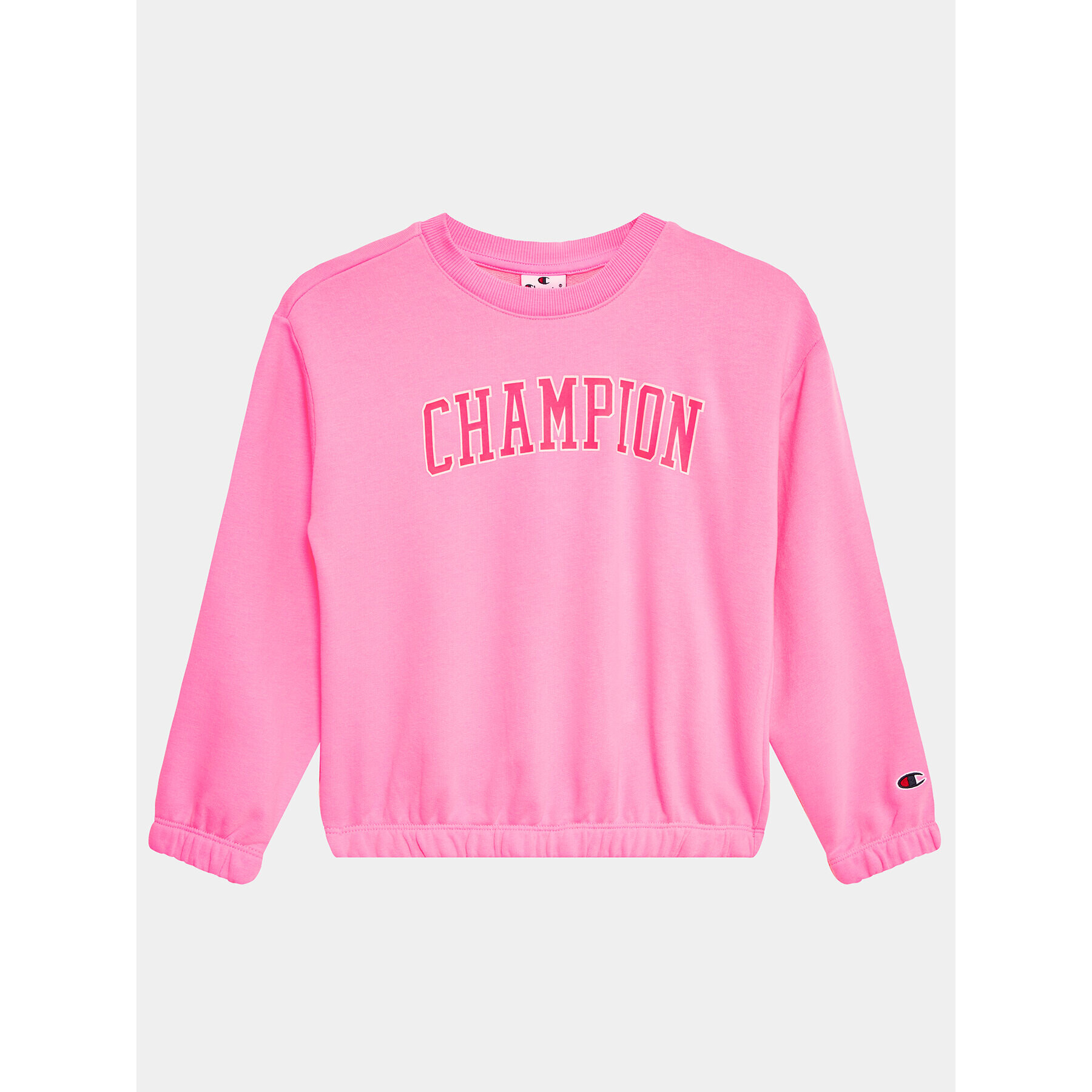 Champion Суитшърт Bookstore 404655 Розов Boxy Fit - Pepit.bg