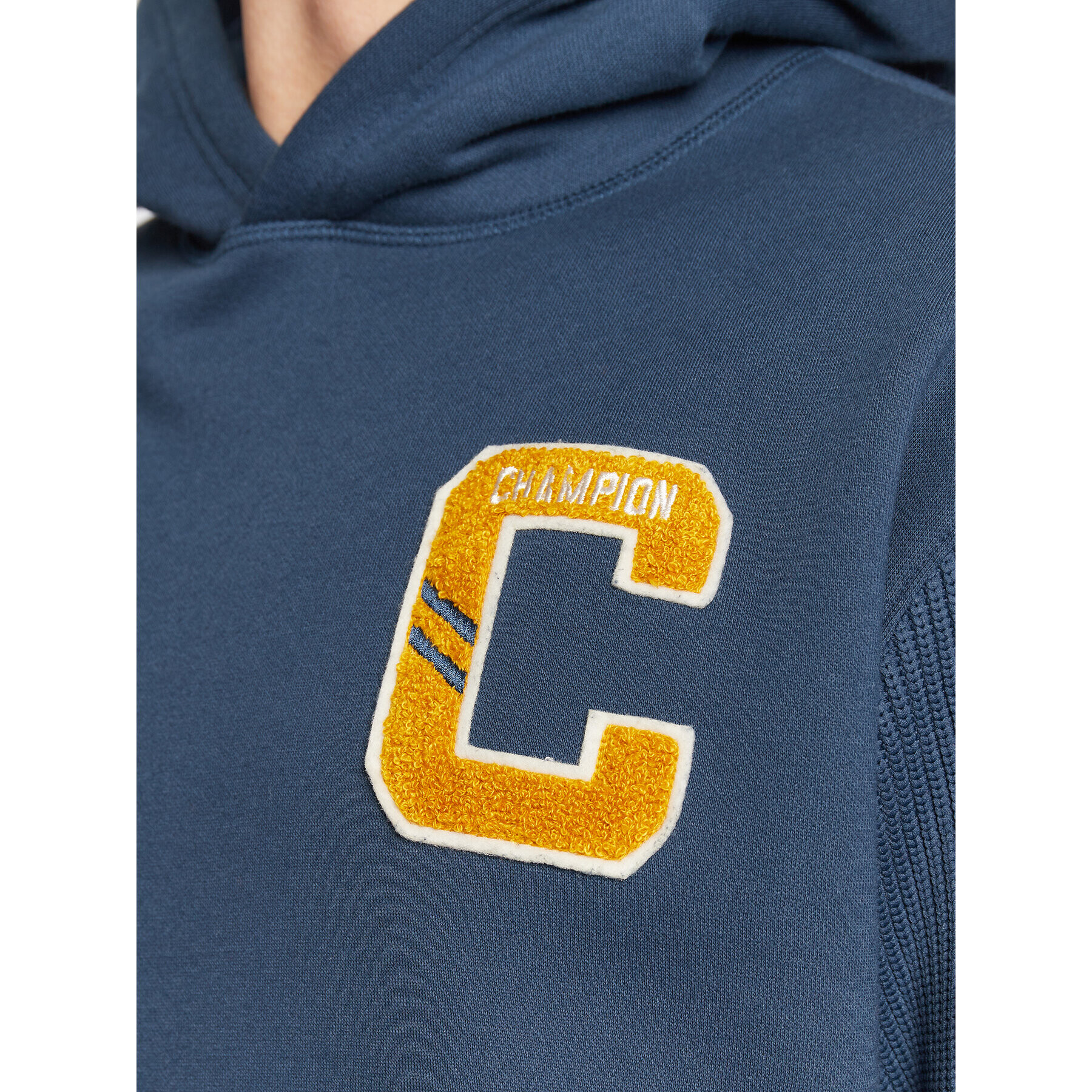 Champion Суитшърт Bookstore Logo 217884 Тъмносин Custom Fit - Pepit.bg