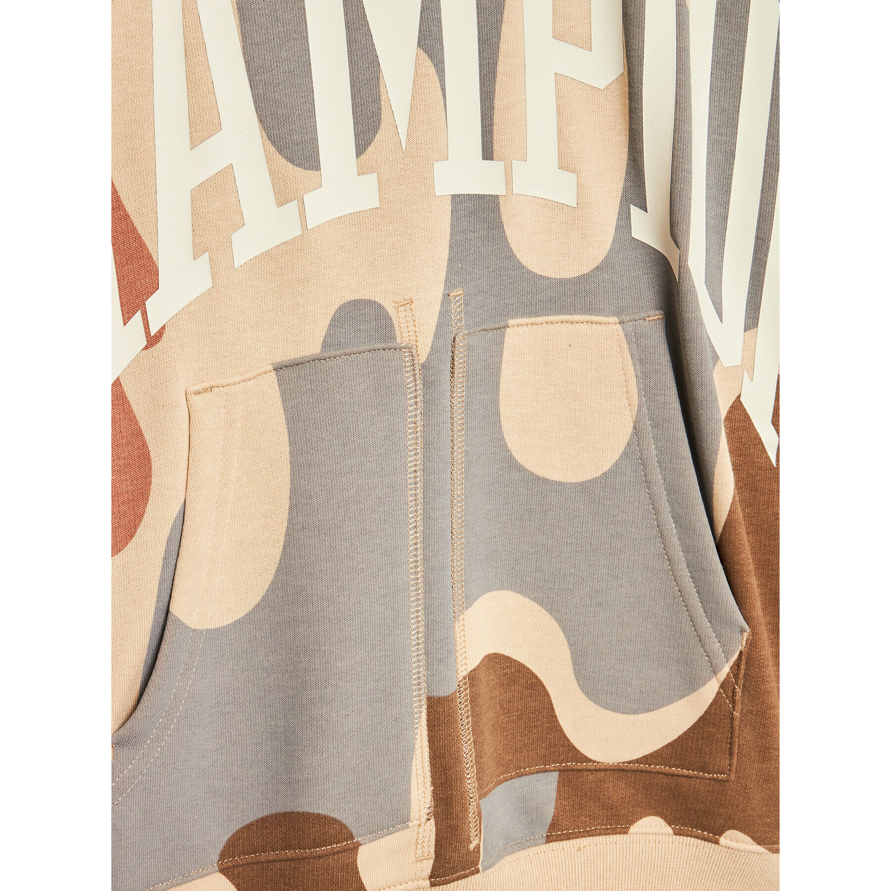 Champion Суитшърт Booktore Camo 306458 Цветен Oversize - Pepit.bg