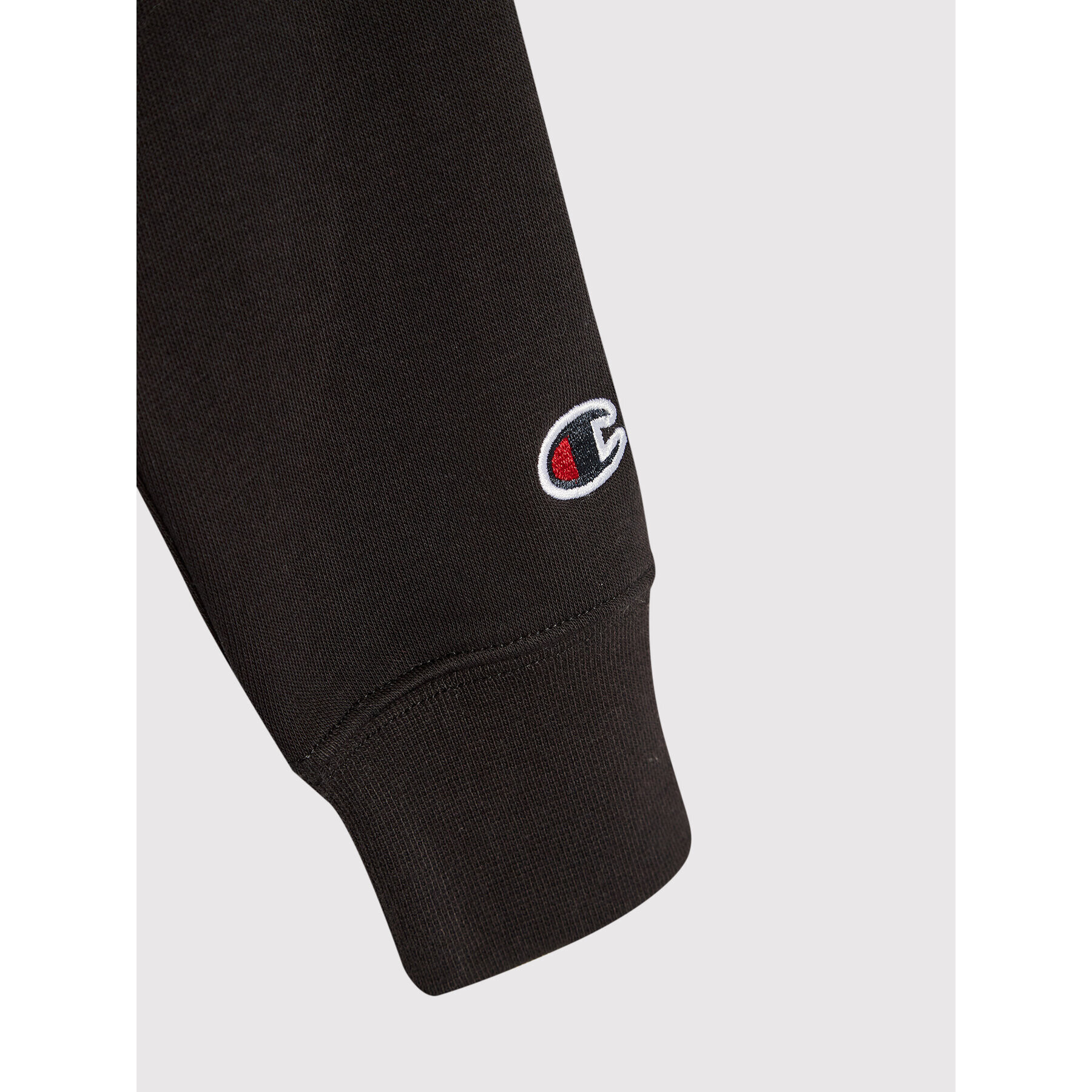 Champion Суитшърт C Logo Zip-Up 305767 Черен Regular Fit - Pepit.bg