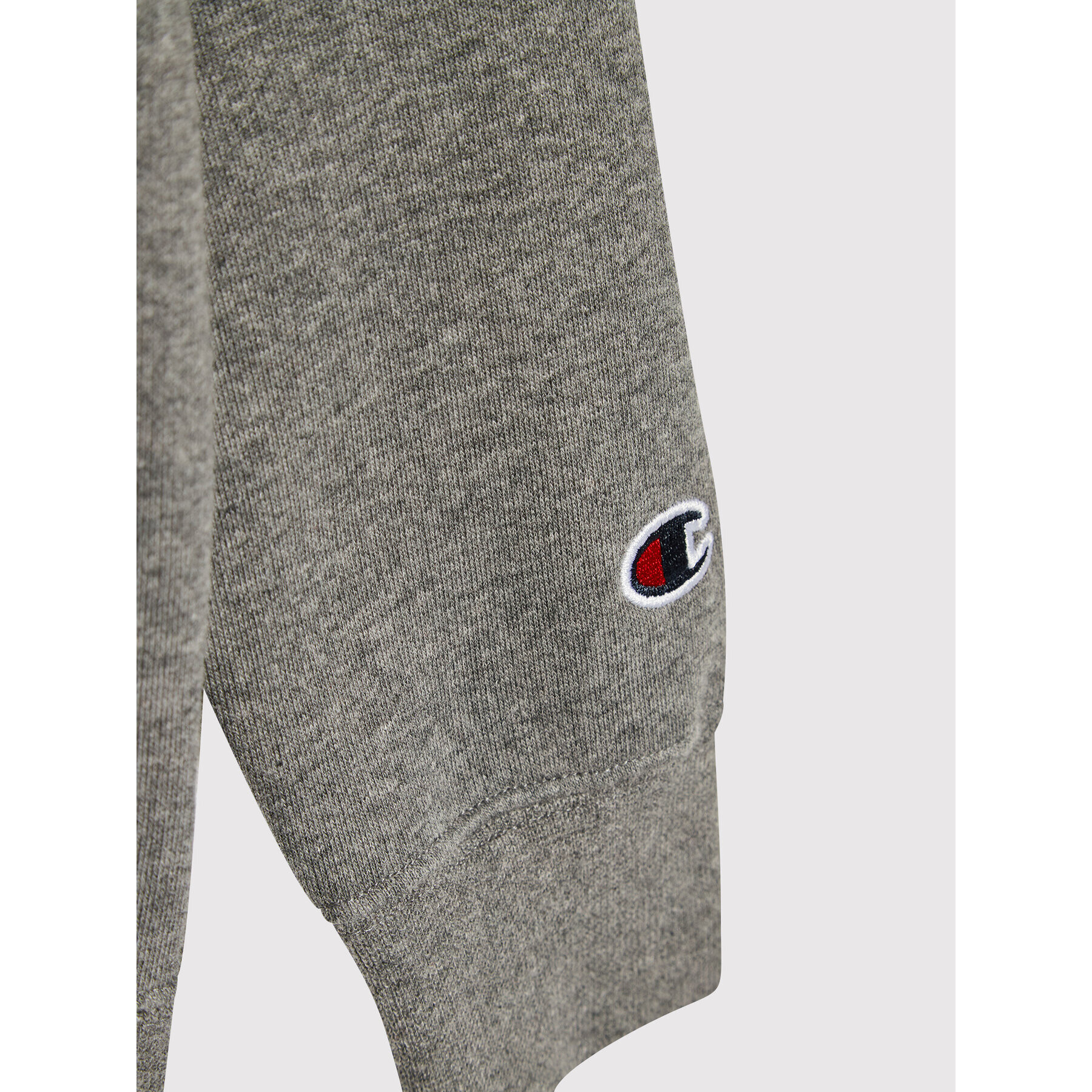 Champion Суитшърт C Logo Zip-Up 305767 Сив Regular Fit - Pepit.bg