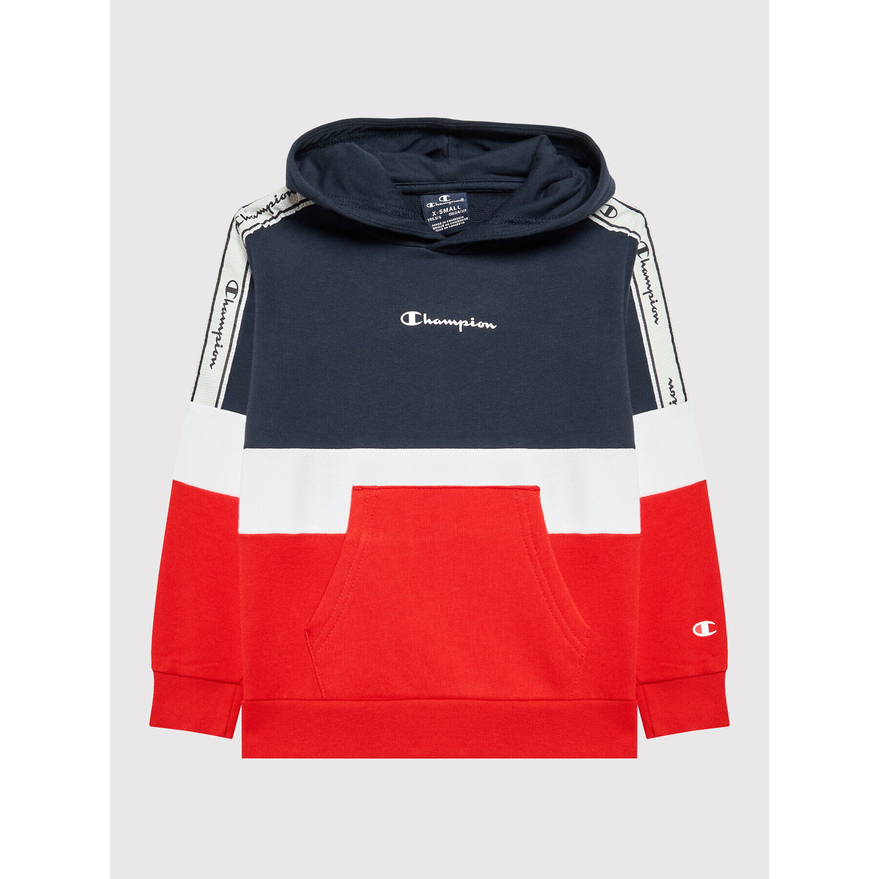 Champion Суитшърт Colour Block Script Logo 305923 Цветен Regular Fit - Pepit.bg