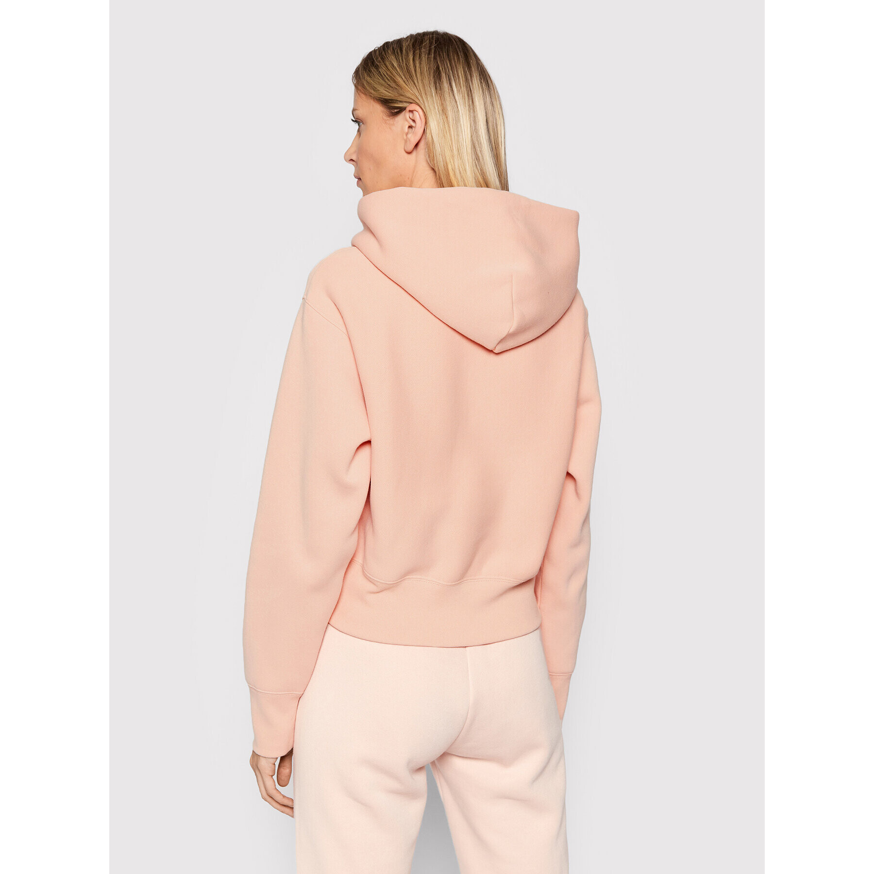 Champion Суитшърт Cropped 114613 Розов Custom Fit - Pepit.bg