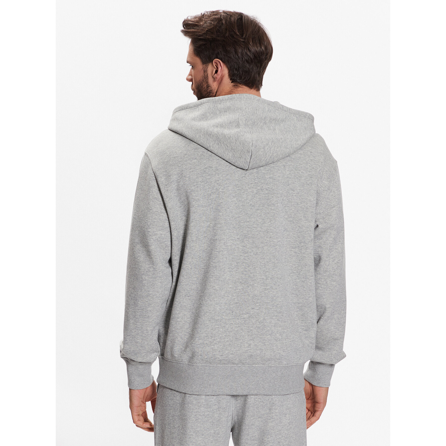 Champion Суитшърт Embroidered 218493 Сив Relaxed Fit - Pepit.bg