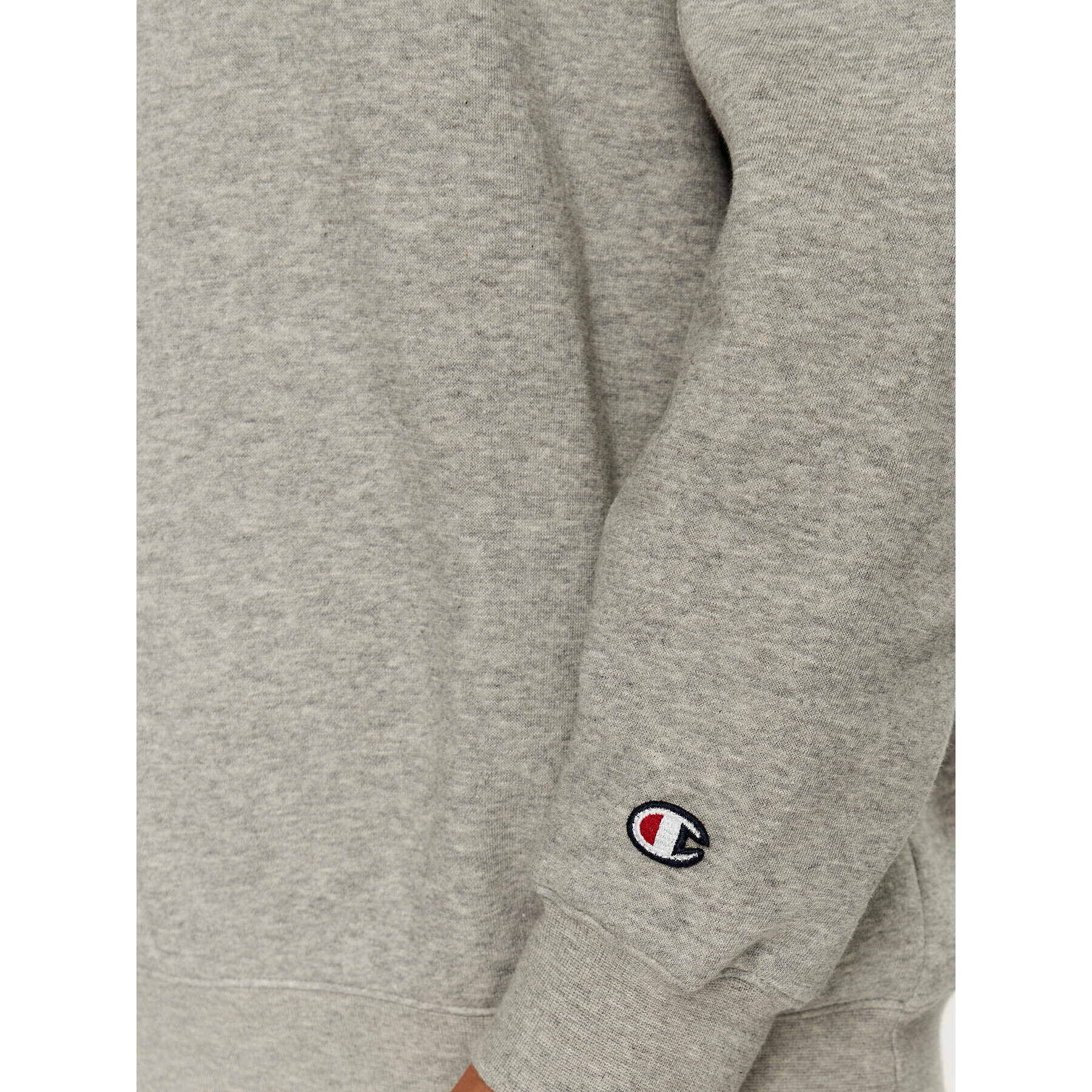 Champion Суитшърт Half Zip Sweatshirt 116590 Сив Oversize - Pepit.bg