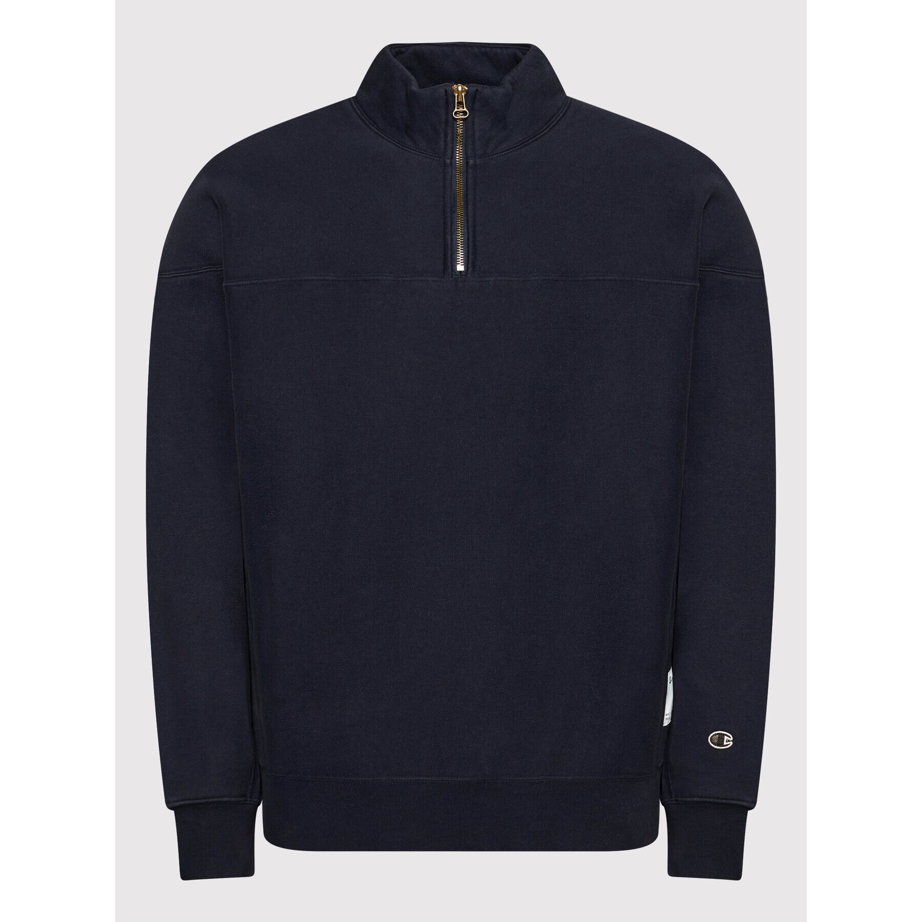 Champion Суитшърт Half Zip-Up 216629 Тъмносин Oversize - Pepit.bg