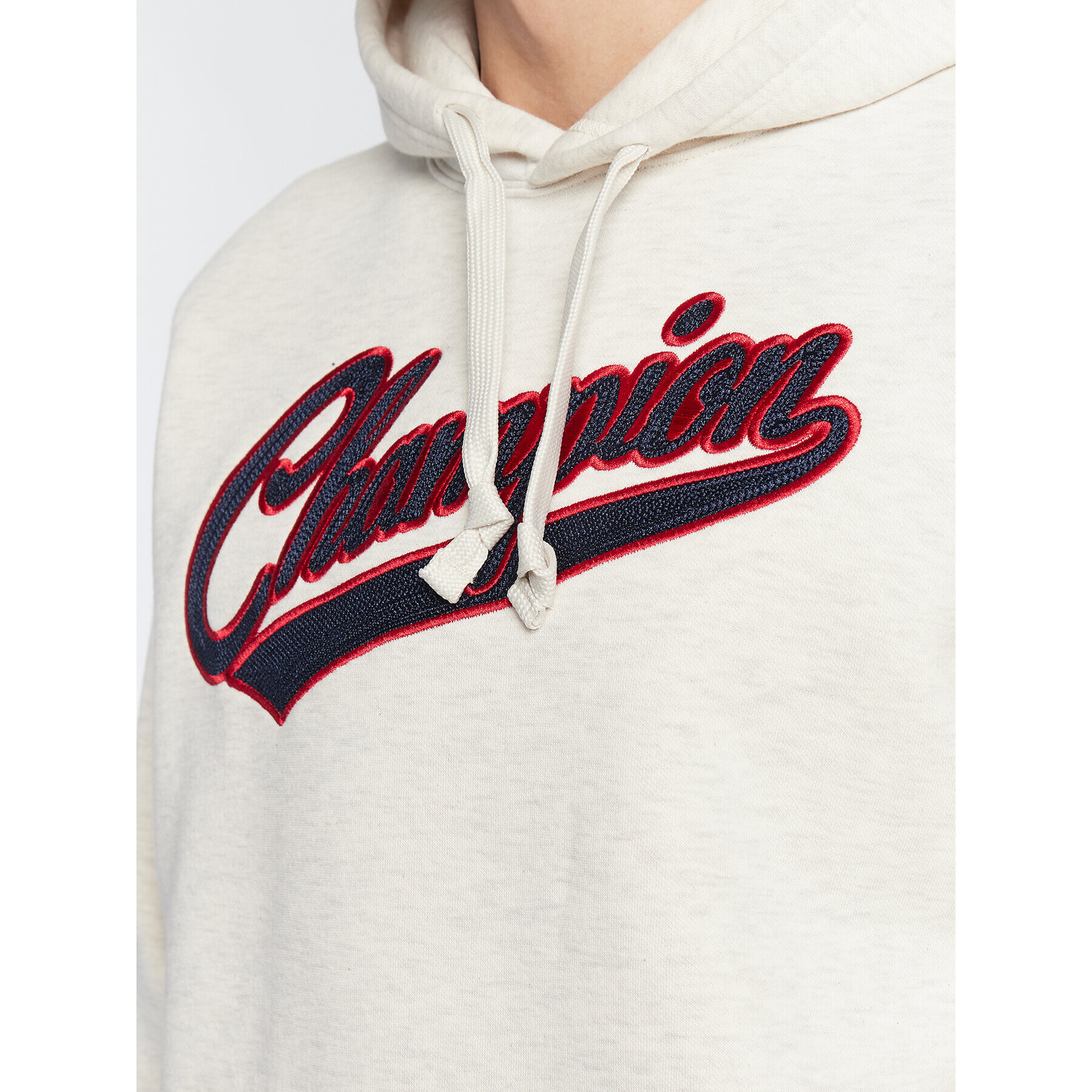 Champion Суитшърт Heavy Fleece Vintage Logo 217886 Сив Relaxed Fit - Pepit.bg