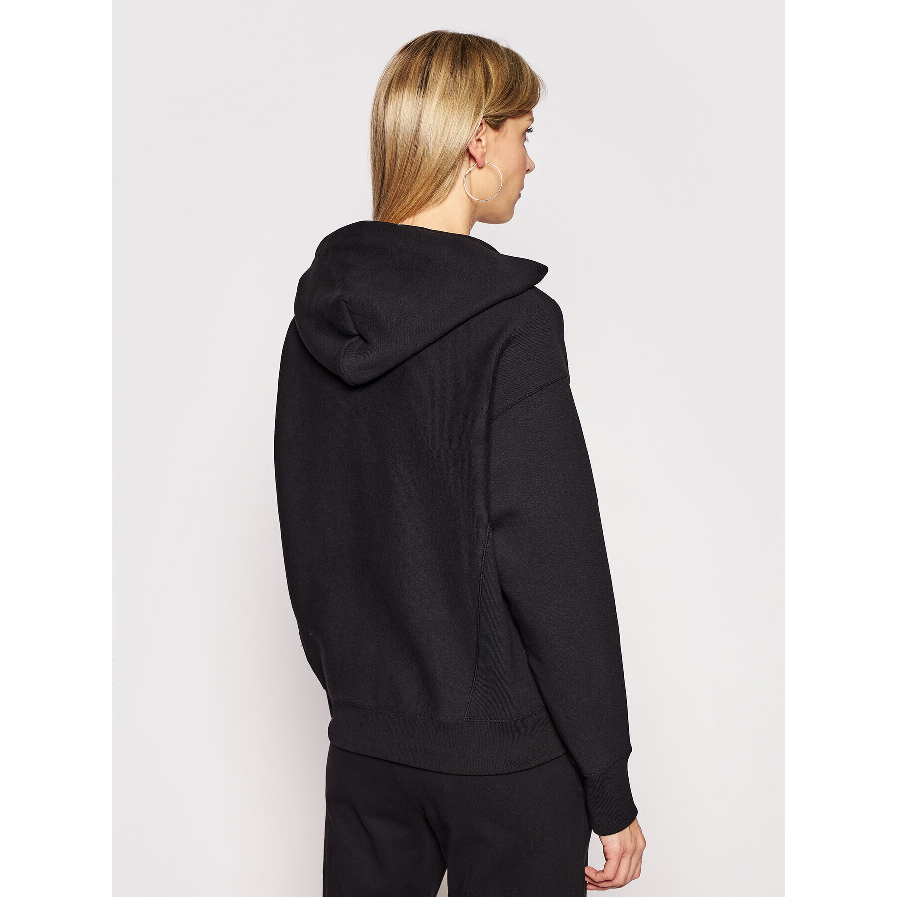 Champion Суитшърт Lightweight 112724 Черен Custom Fit - Pepit.bg
